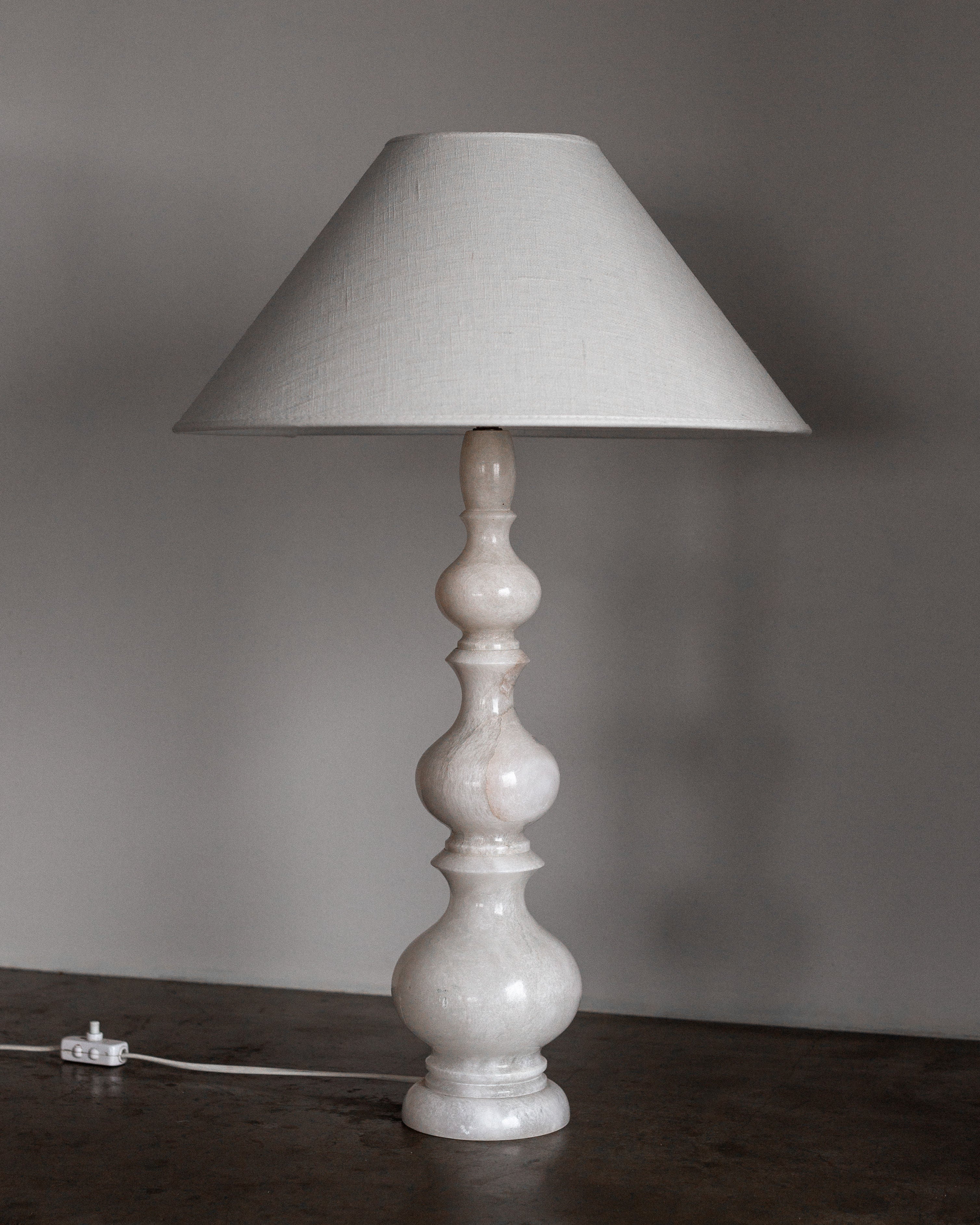 Italian Alabaster Table Lamp