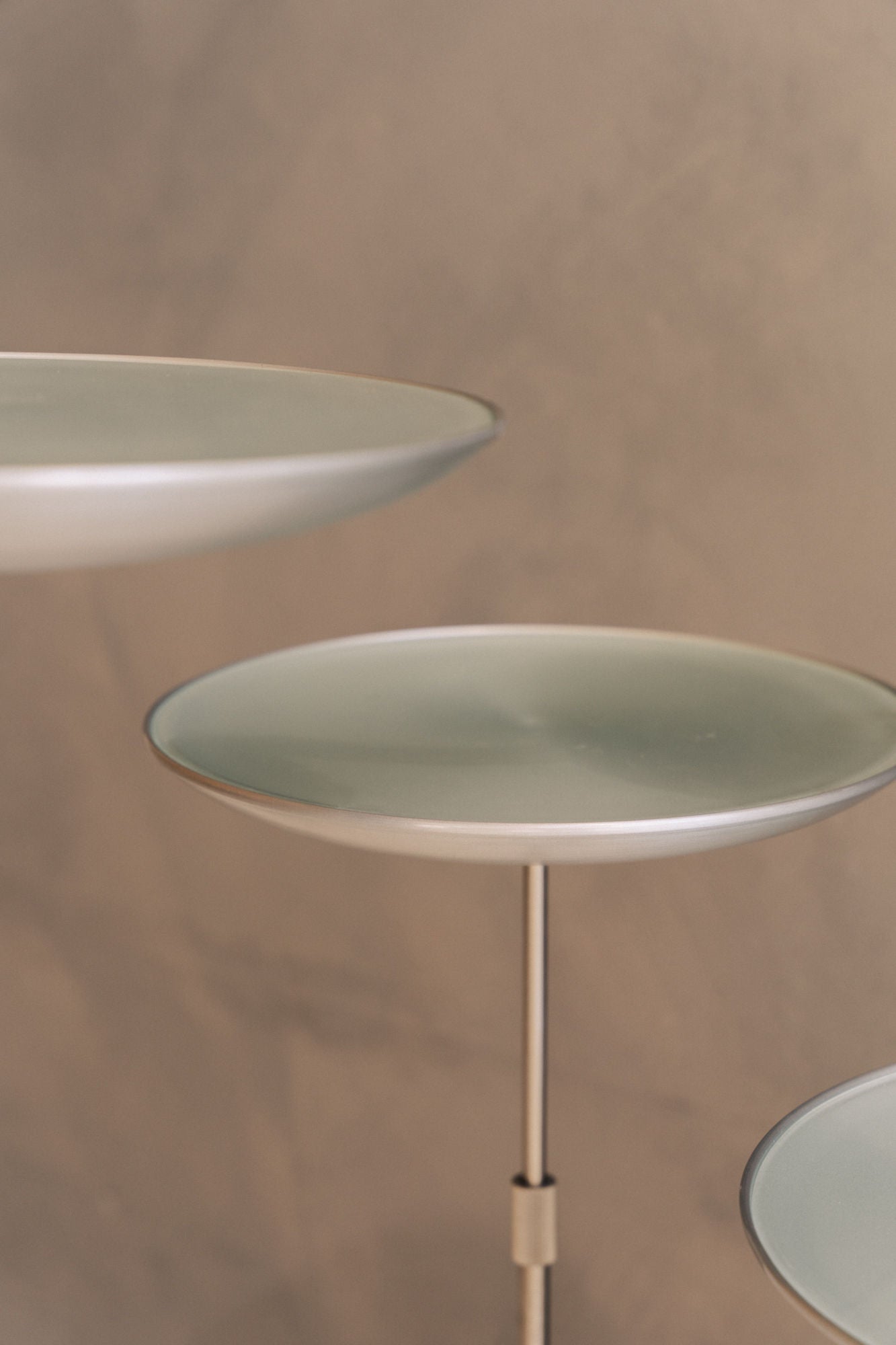 Postmodern Adjustable Side Tables by David Quan