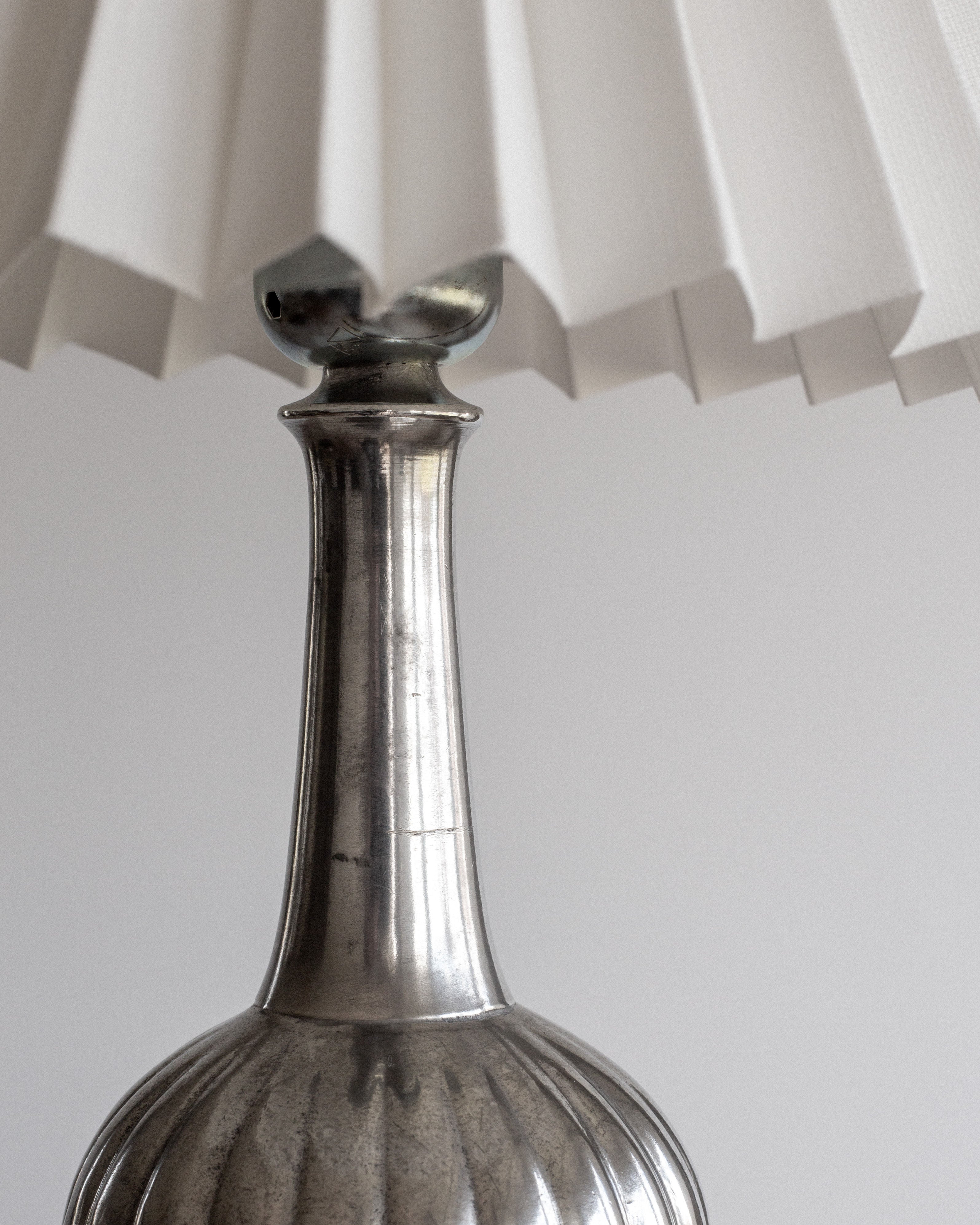 Art Deco Pewter Table Lamp by Just Andersen