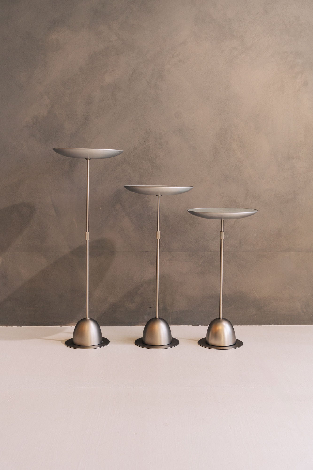Postmodern Adjustable Side Tables by David Quan
