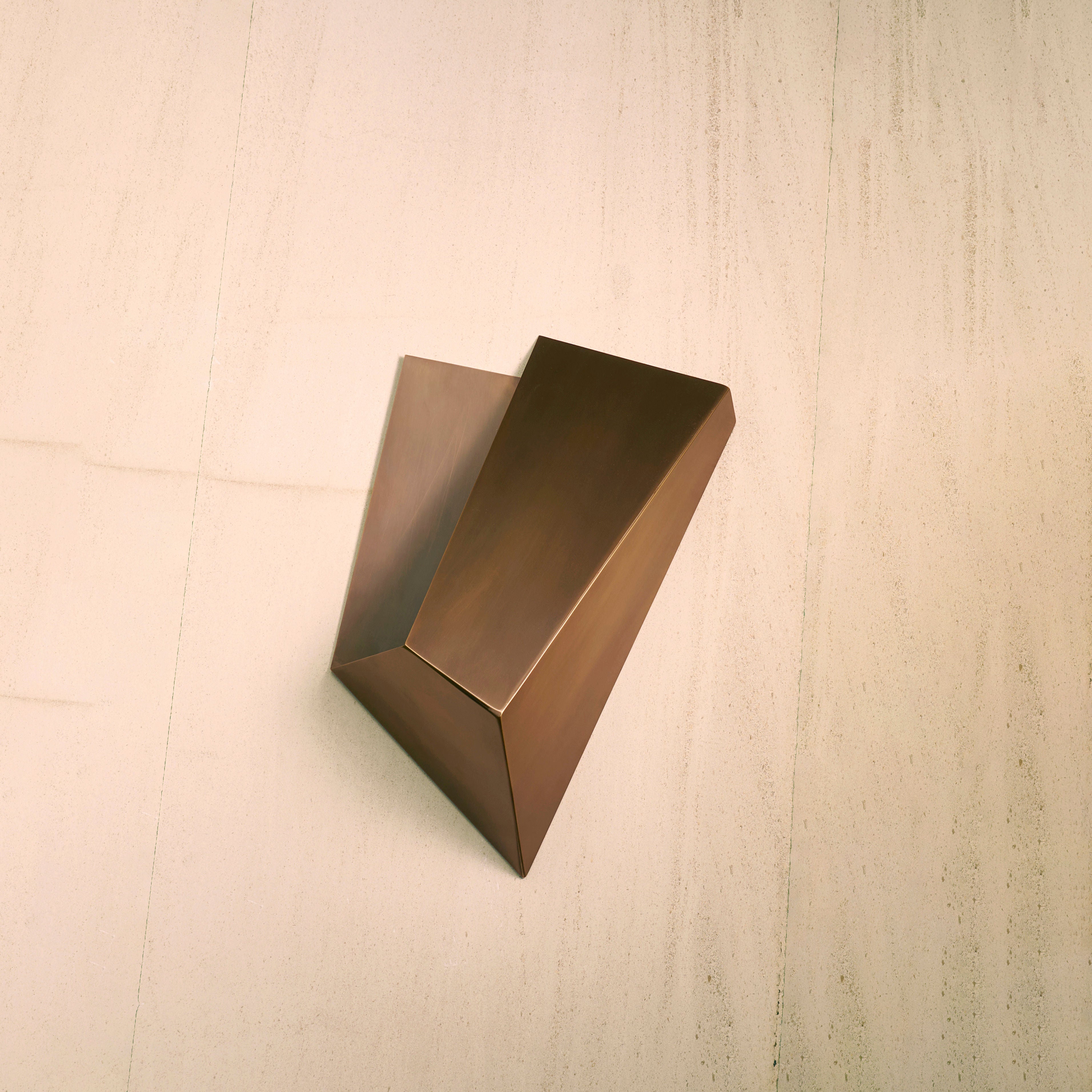 'Katoptris' Bronze Wall Light