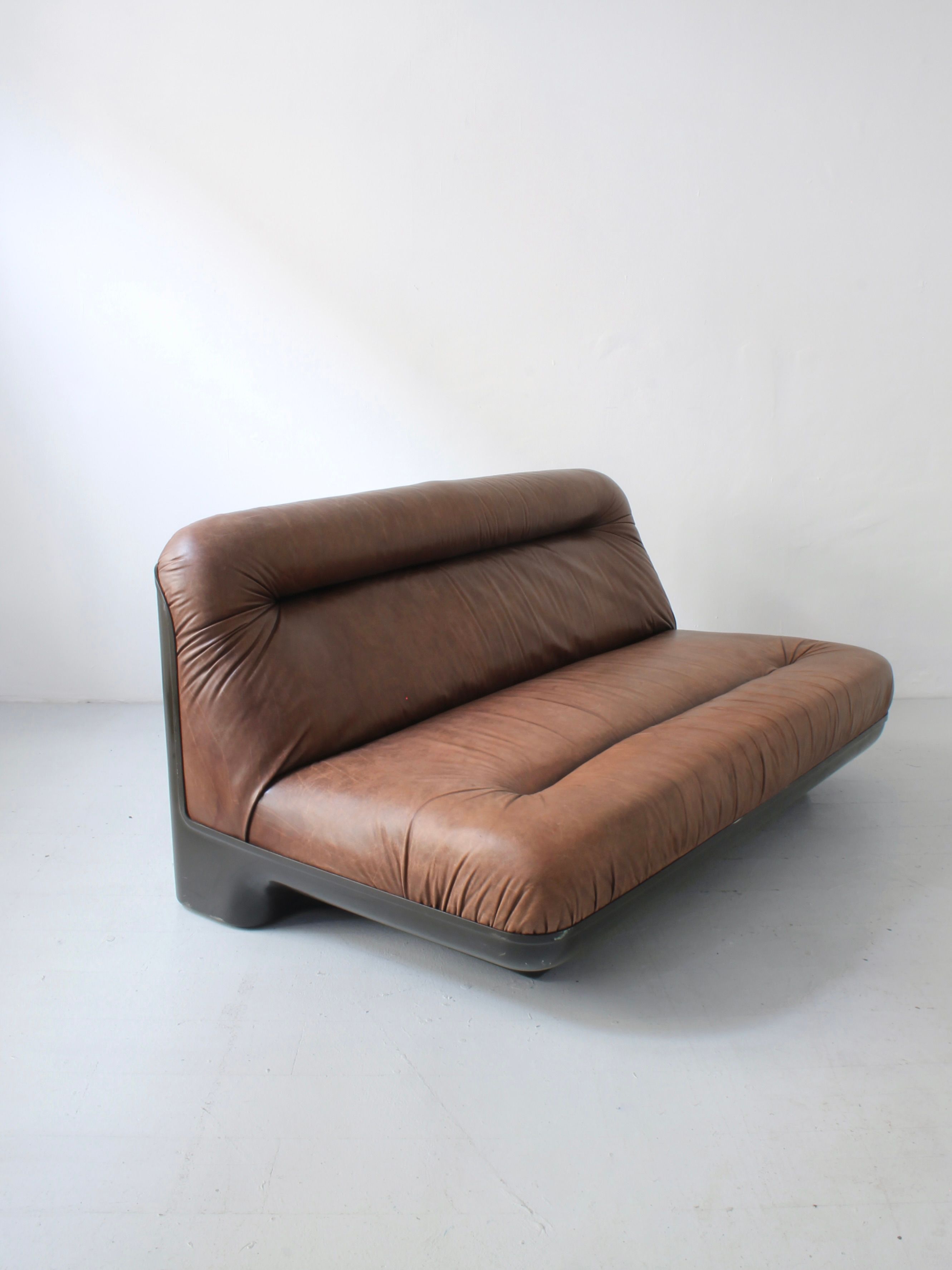 Leather Sofa by Gerd Lange