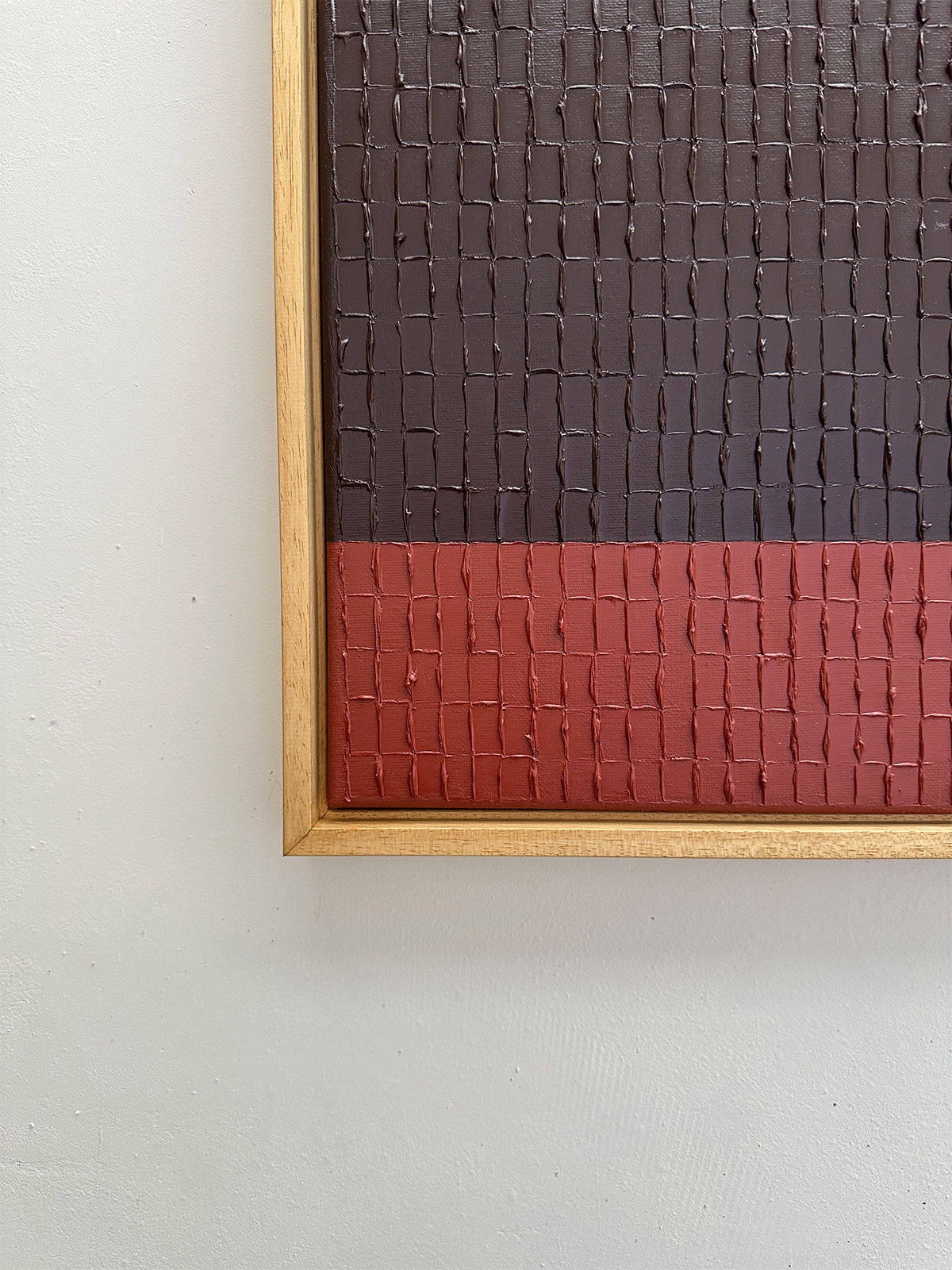 'Indian Red Mud' Painting