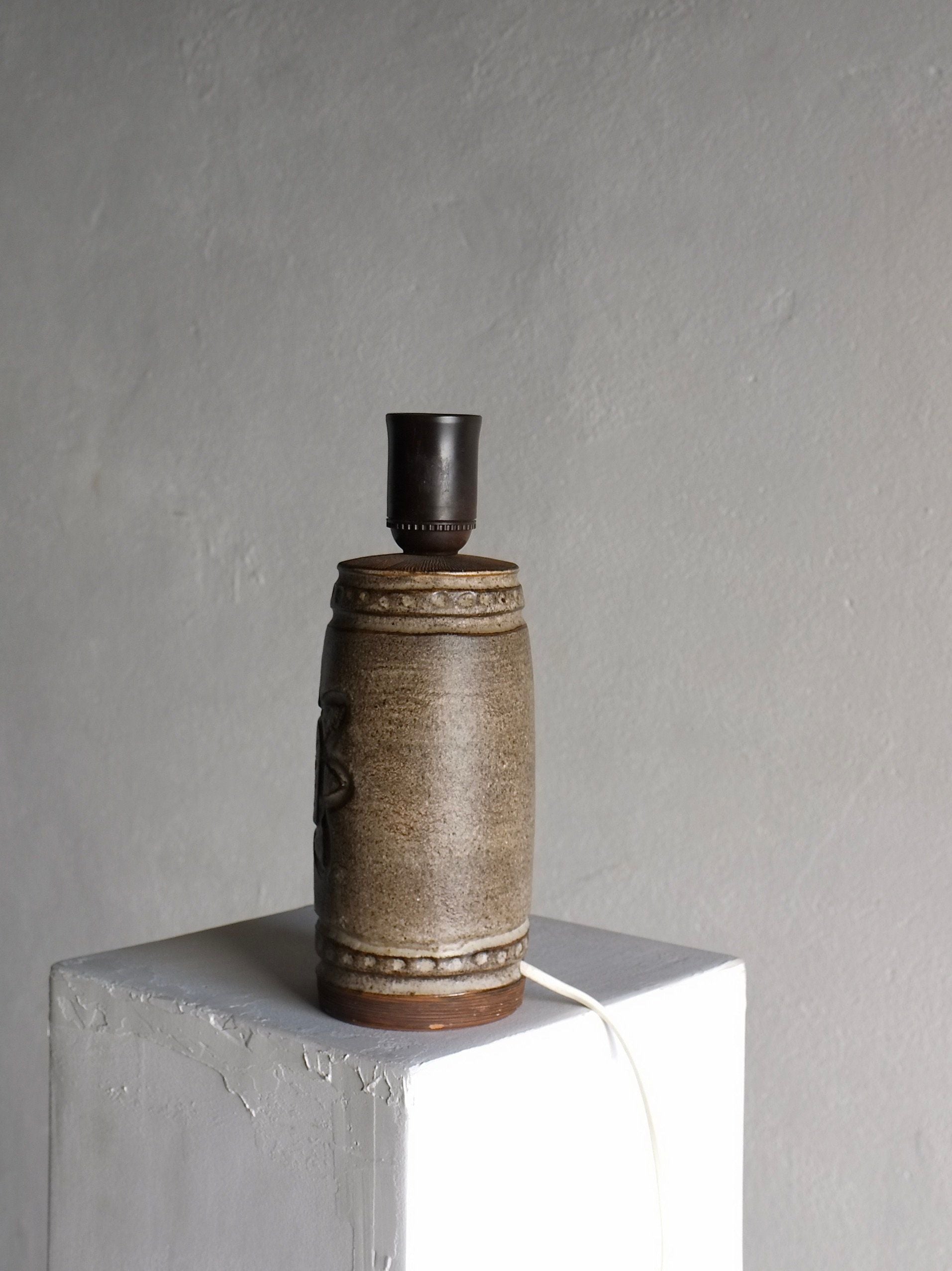 Mid-Century Stoneware Table Lamp by Irma Yourstone