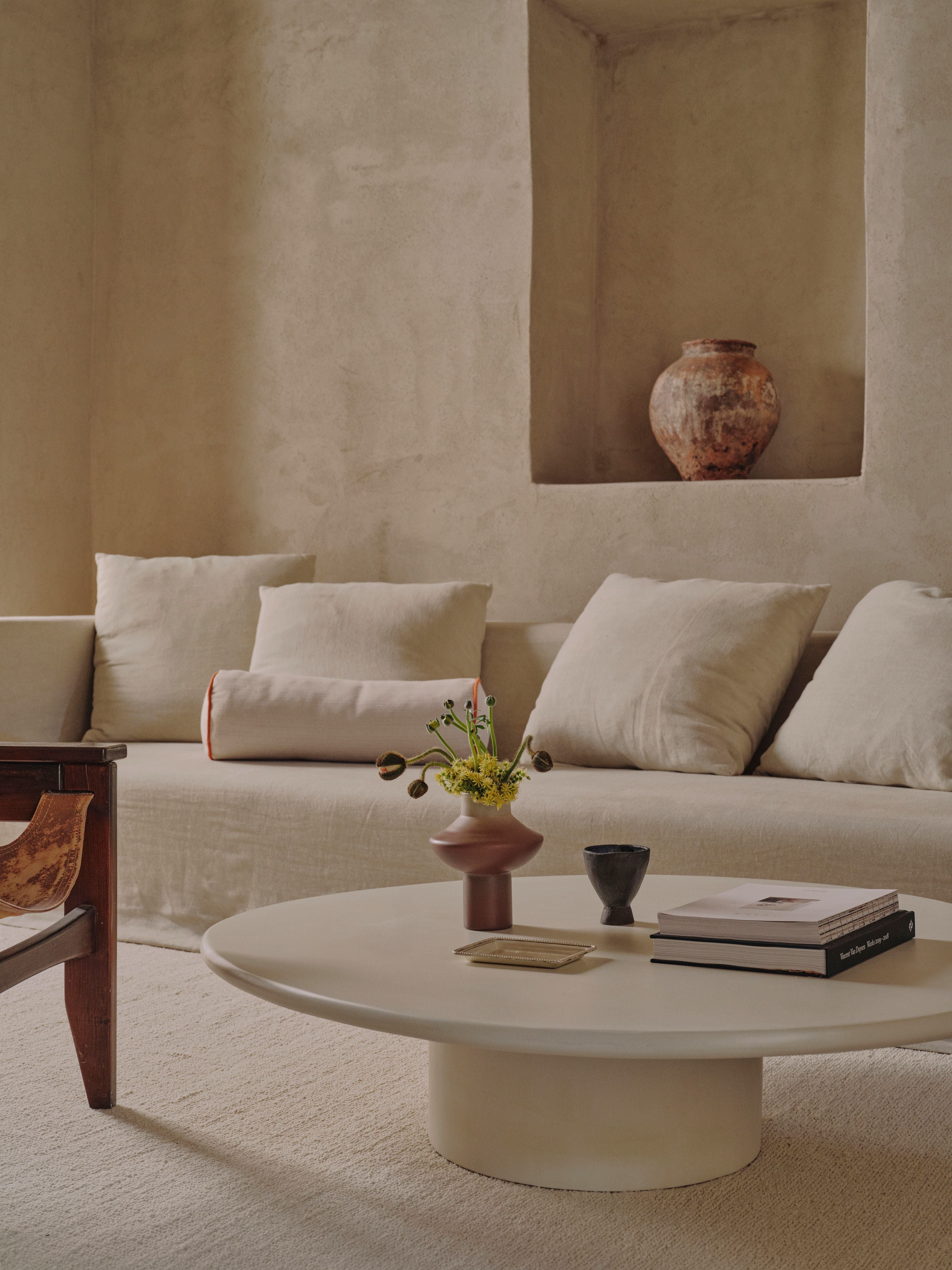 Cinzia Coffee Table — side angle