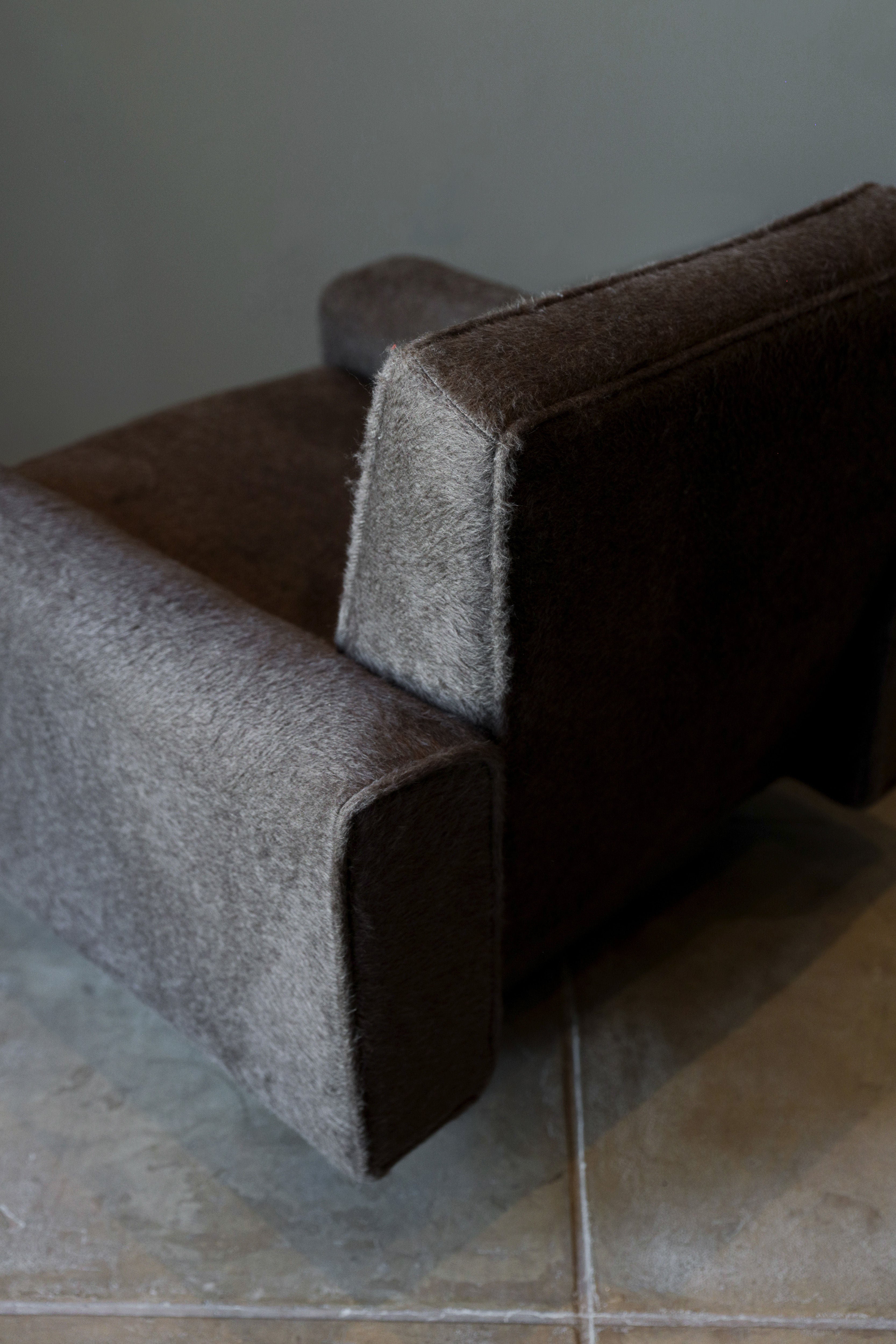 Pair of Club Armchairs by Halston