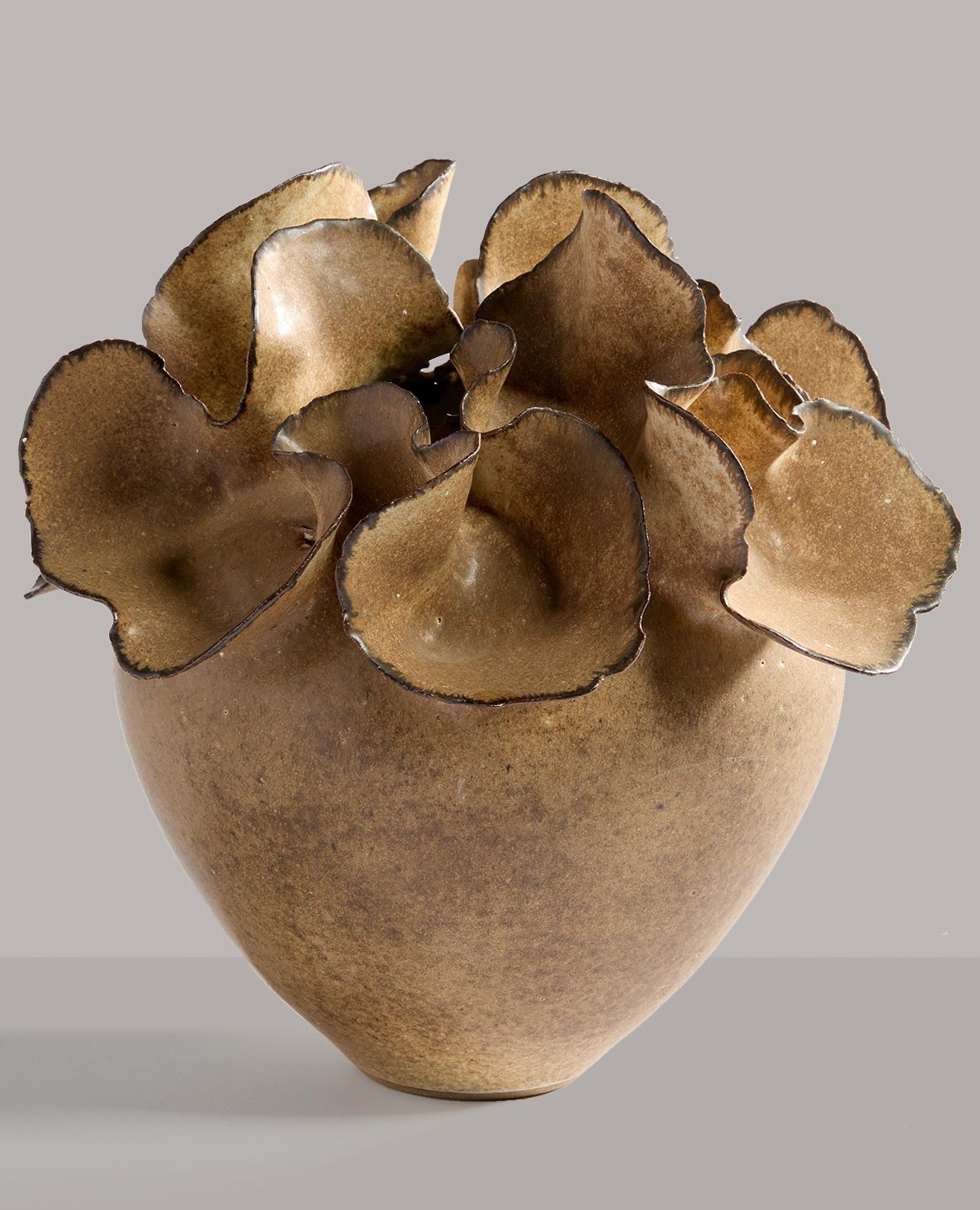 Large Vase of Organic Form by Deirdre Burnett