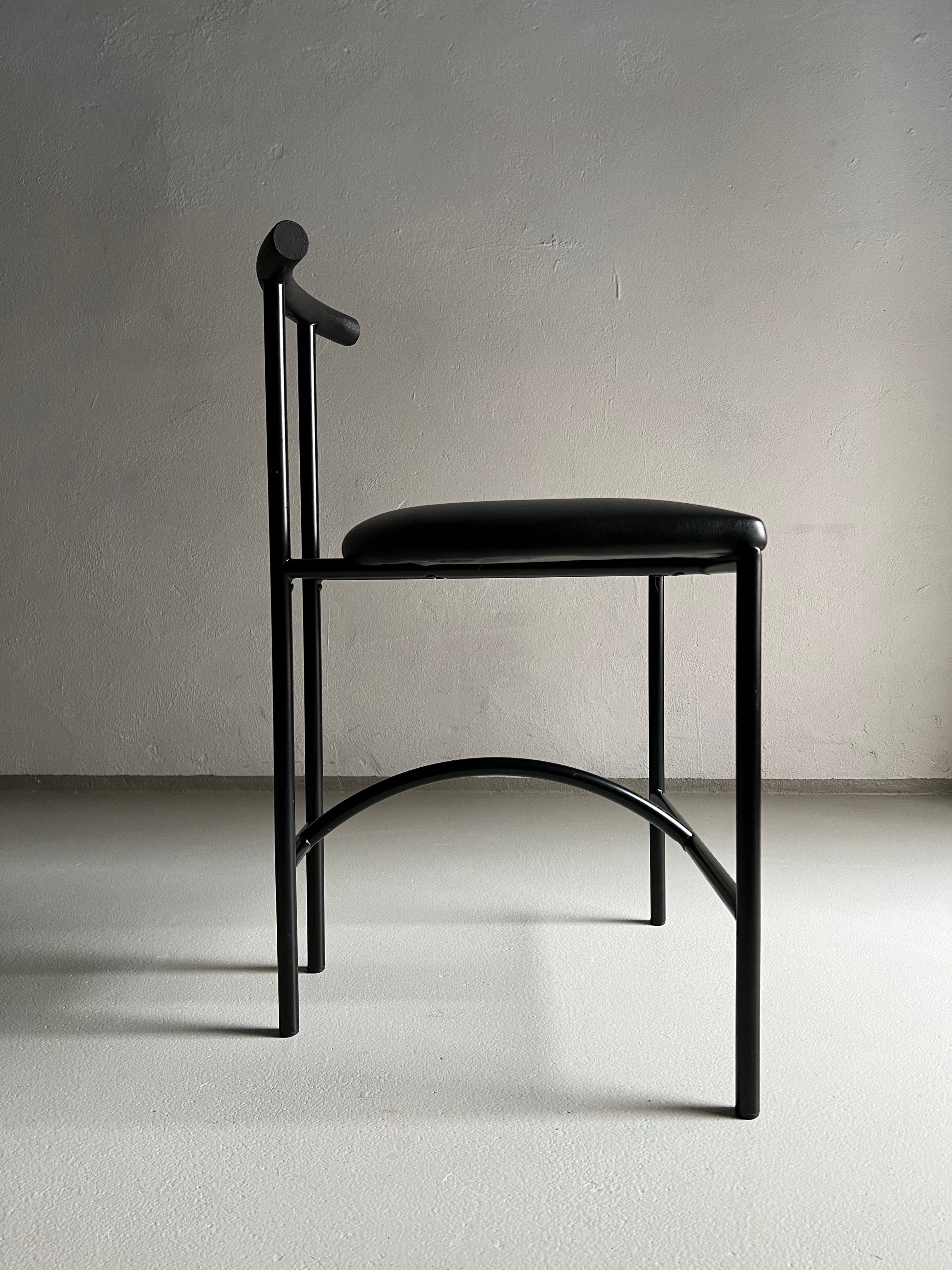 4 Postmodern Tokyo Chair Rodney Kinsman Italy 1980s