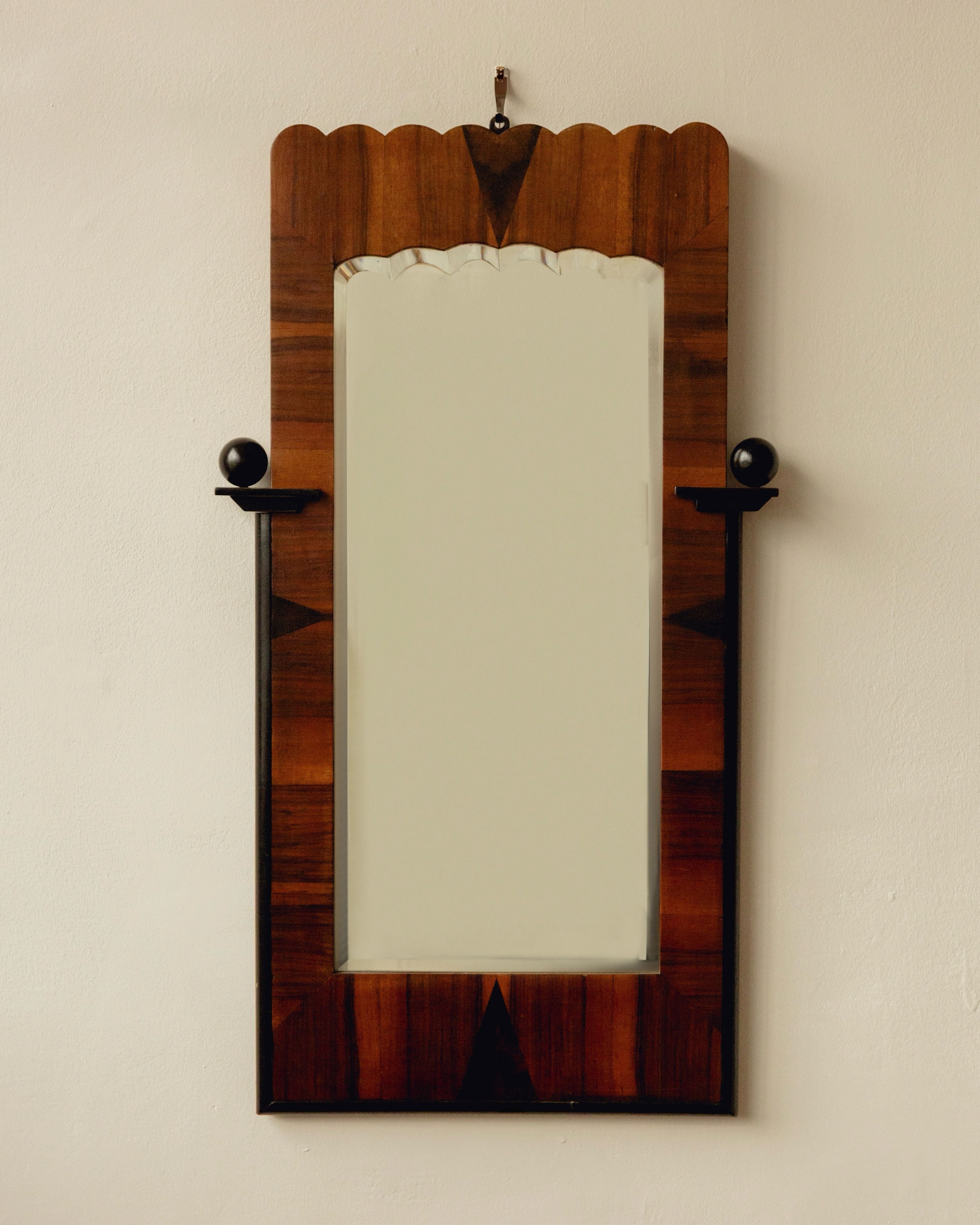Art Deco Mirror, Italy 1920's