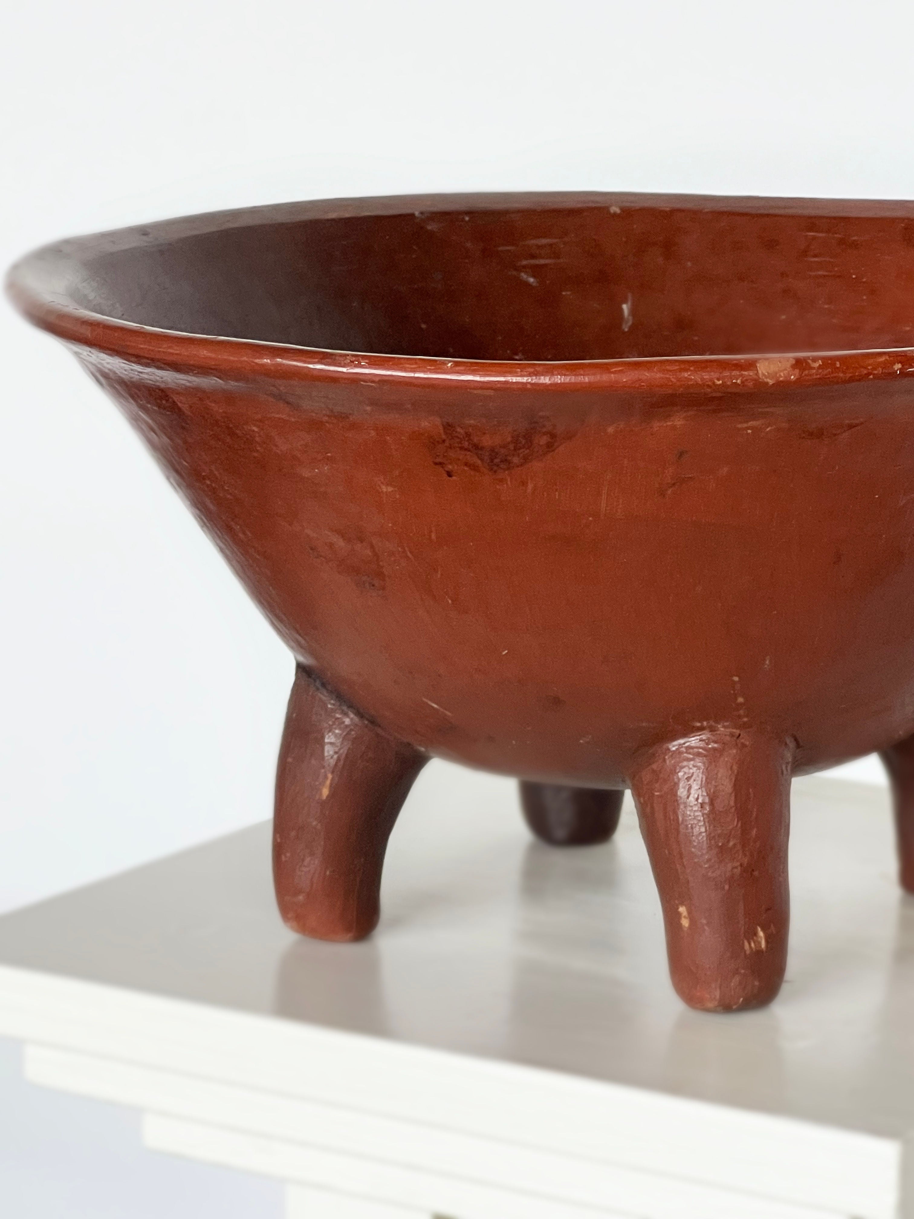 Terracotta Dish on Feet