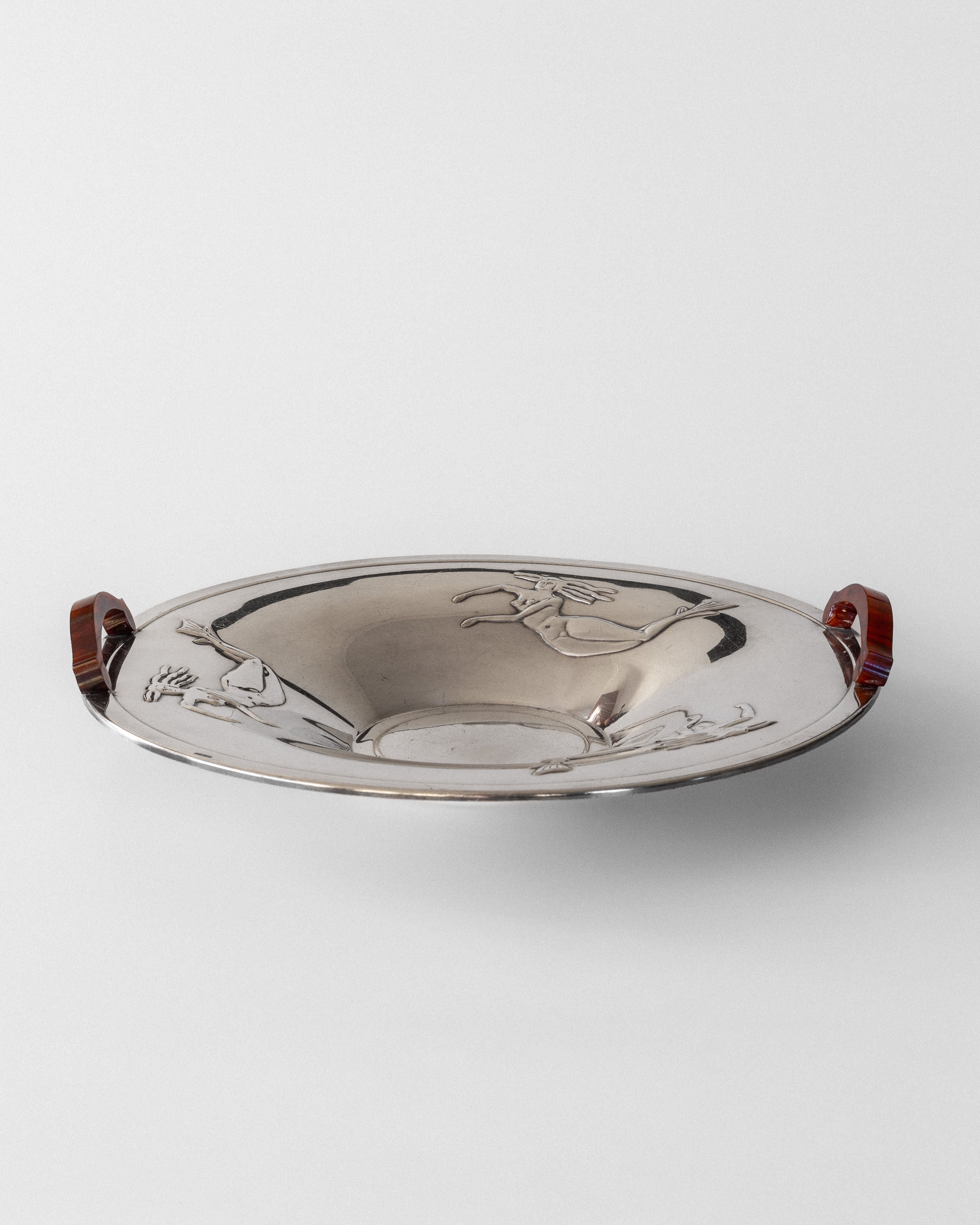 Decorative Silver-Plated Dish | Sweden, 1930s