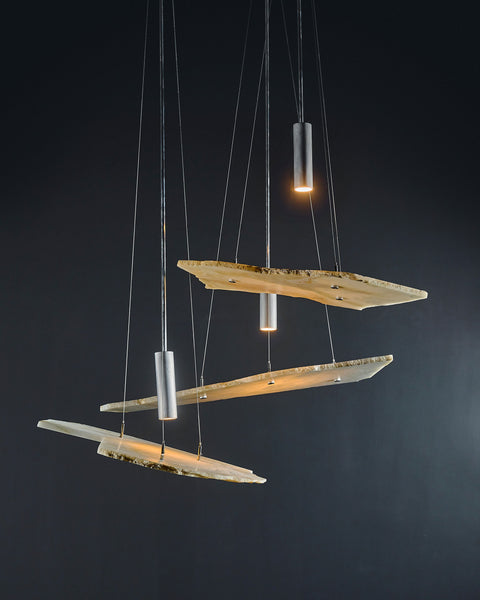 Unbroken' Onyx Chandelier by Slash Objects | The Oblist