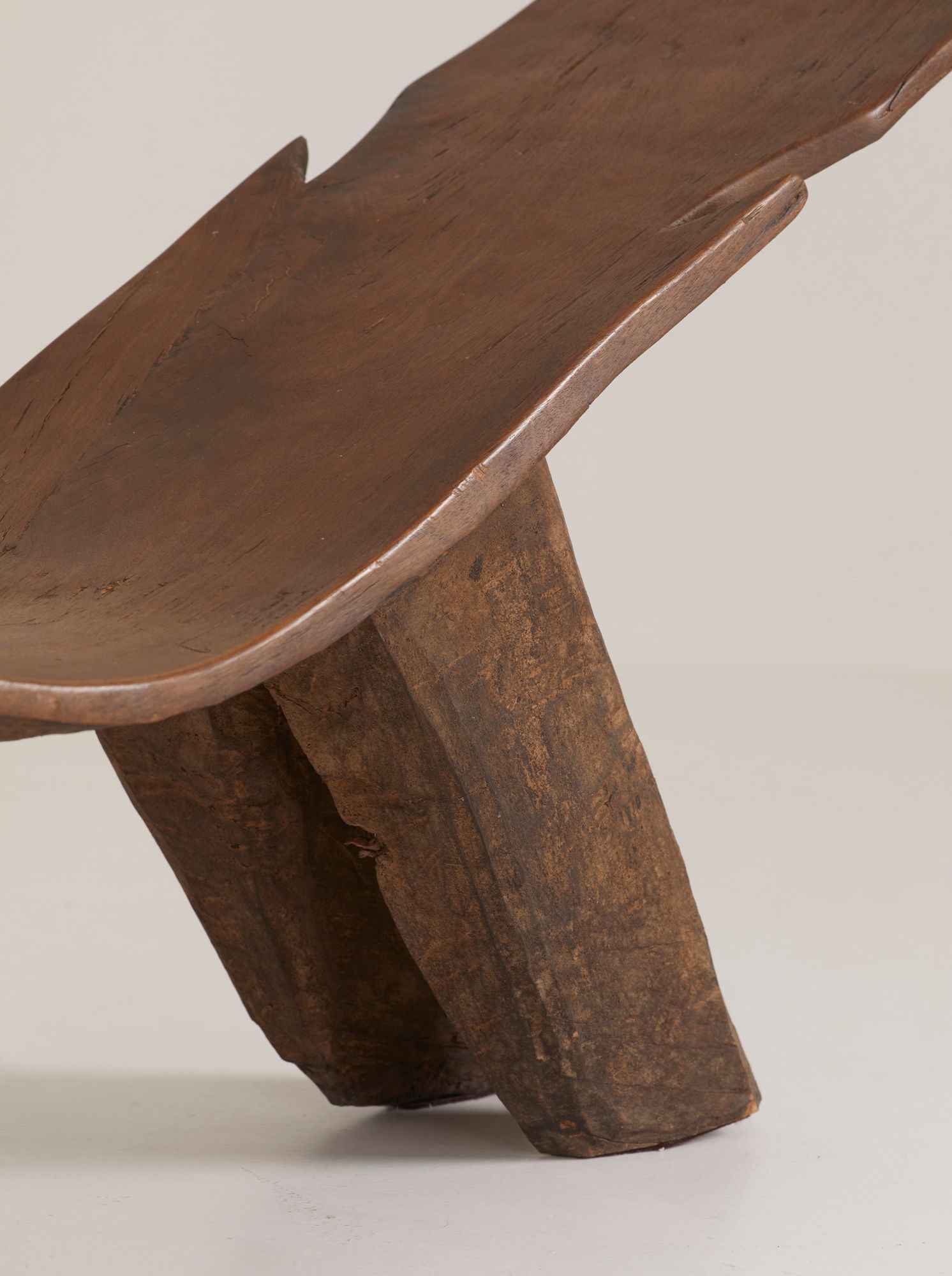 Large Mid-Century Senufo Stargazing Chair