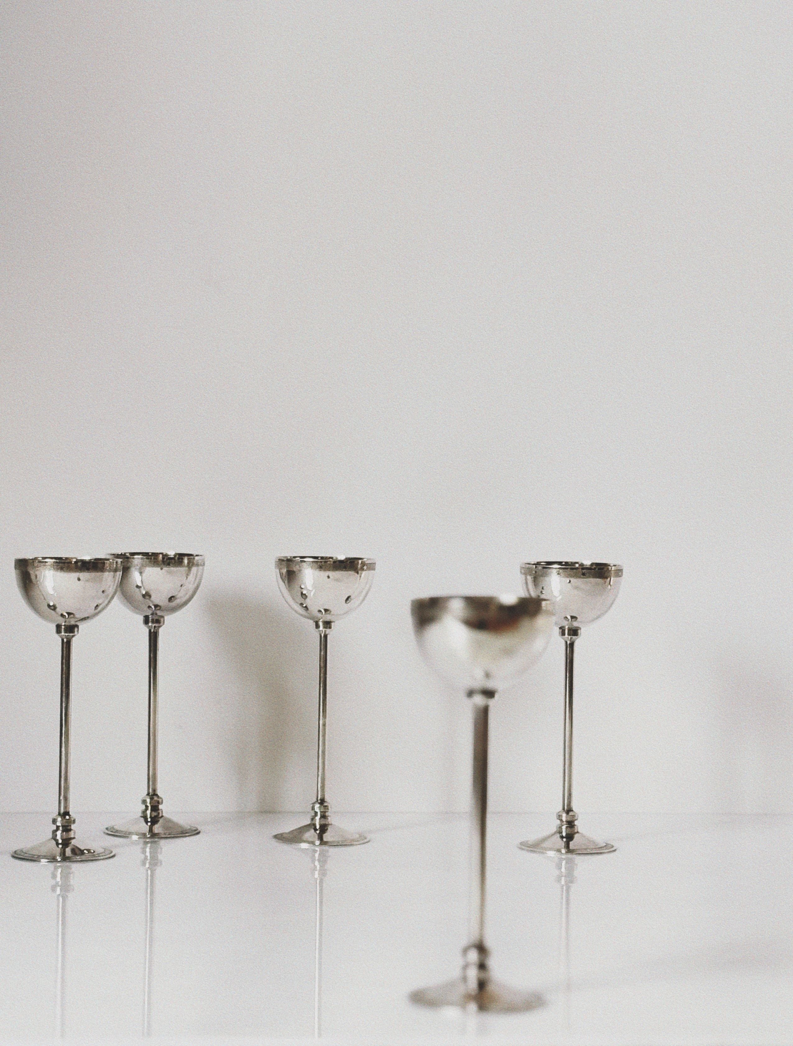Silver Plated Liquor Set