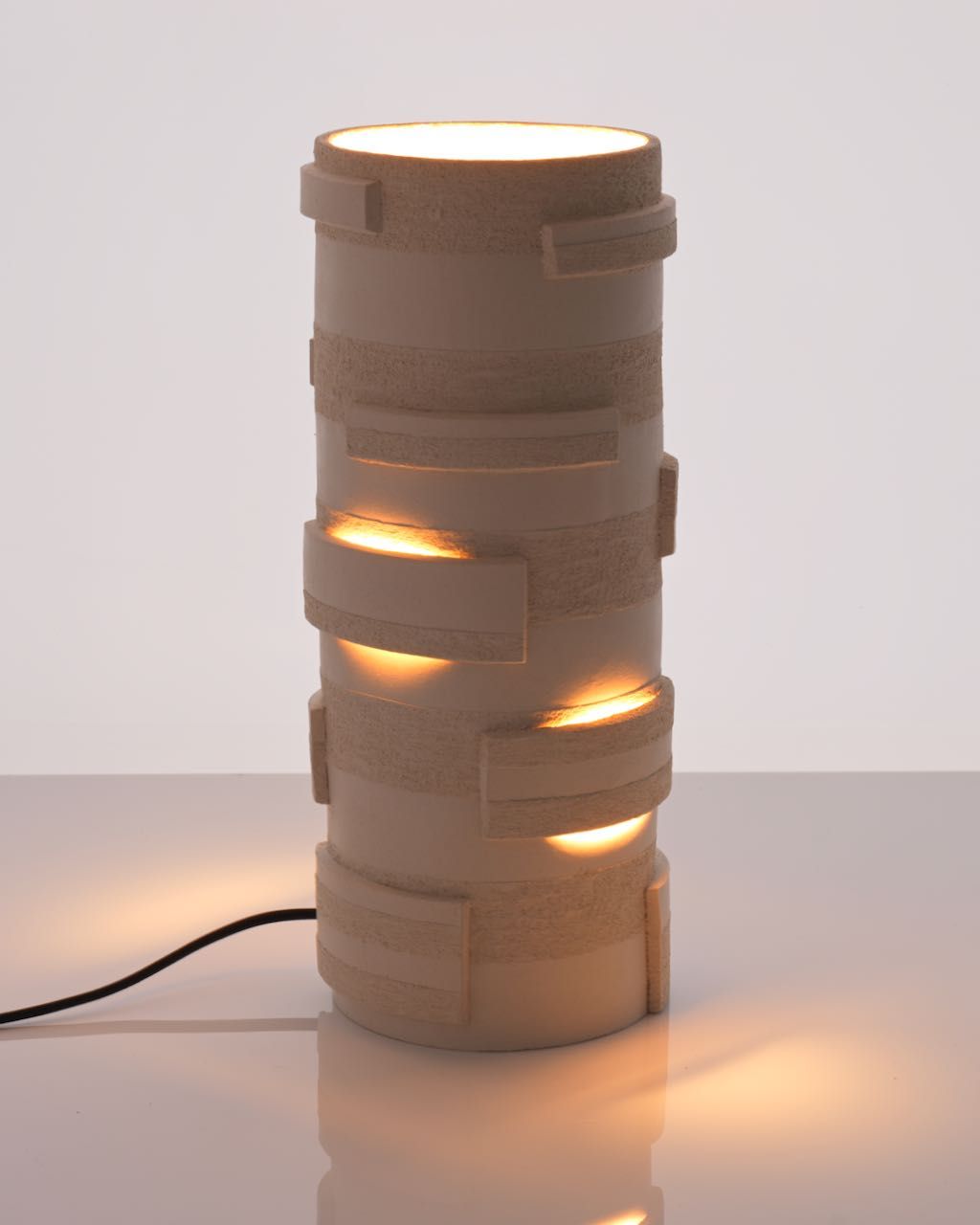 'Bricks' Ceramic Table Lamp