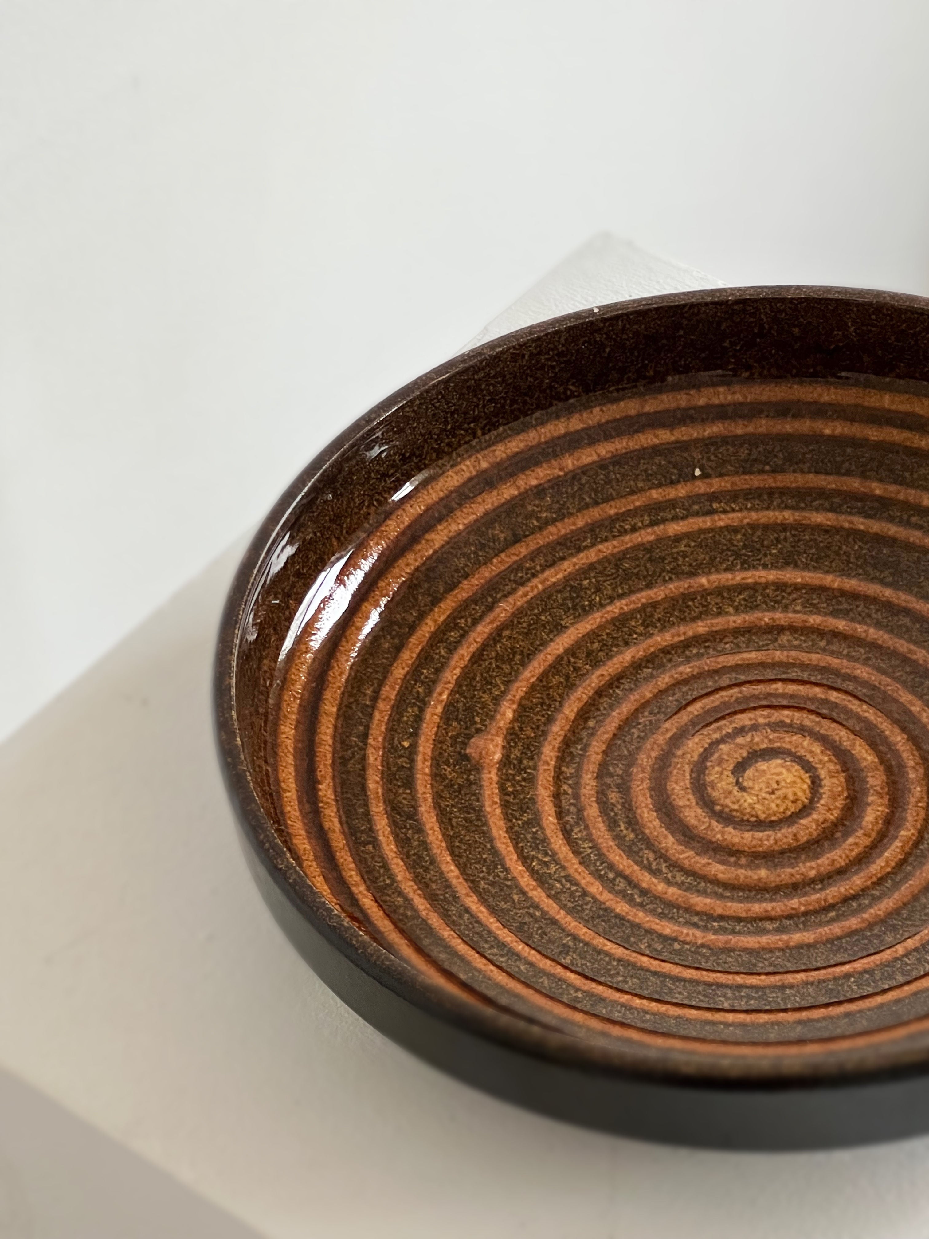 Spiral Ceramic Dish