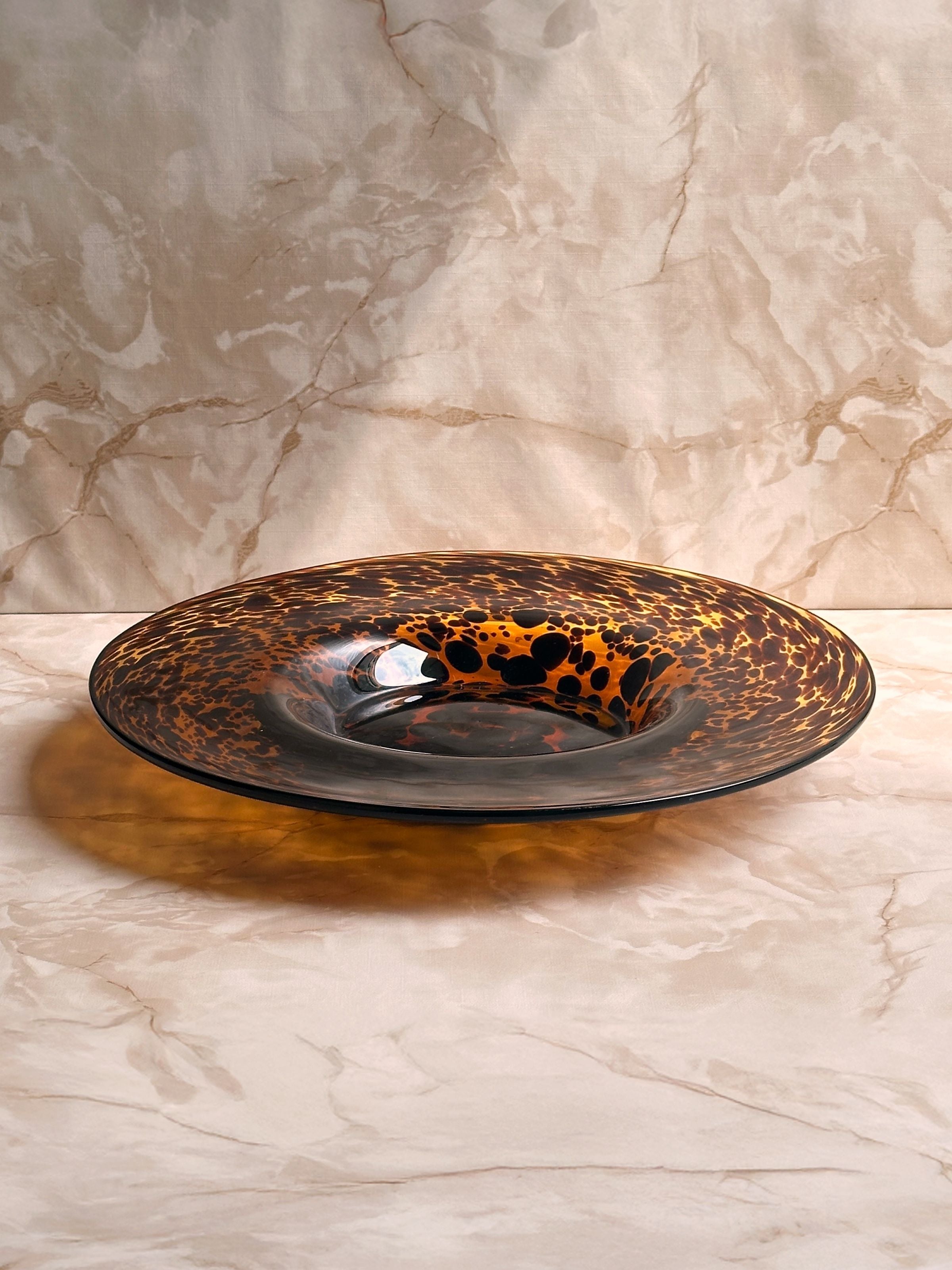 Large Murano Tortoise Fruit Bowl - 1970s