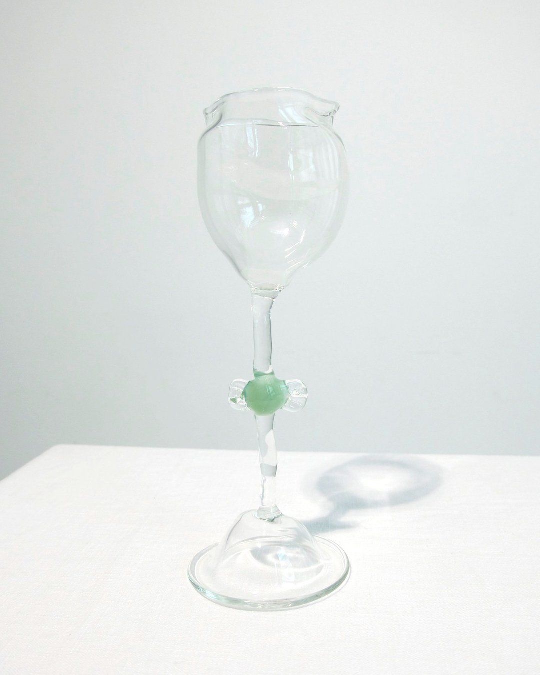 Mouth Blown 'Candy' Wine Glasses