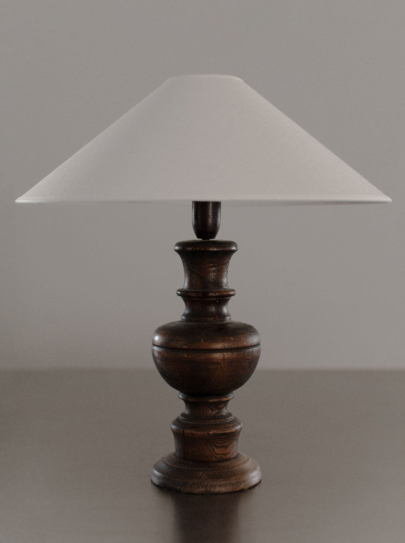1920's Table Lamp with Antique Brass Finish and Art Deco Inspired Design