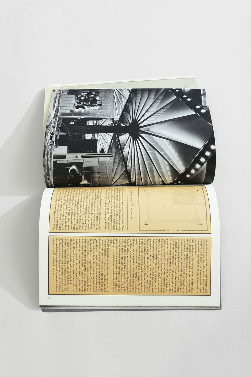 Camera magazine May 1970 issue open showing architectural photography spread