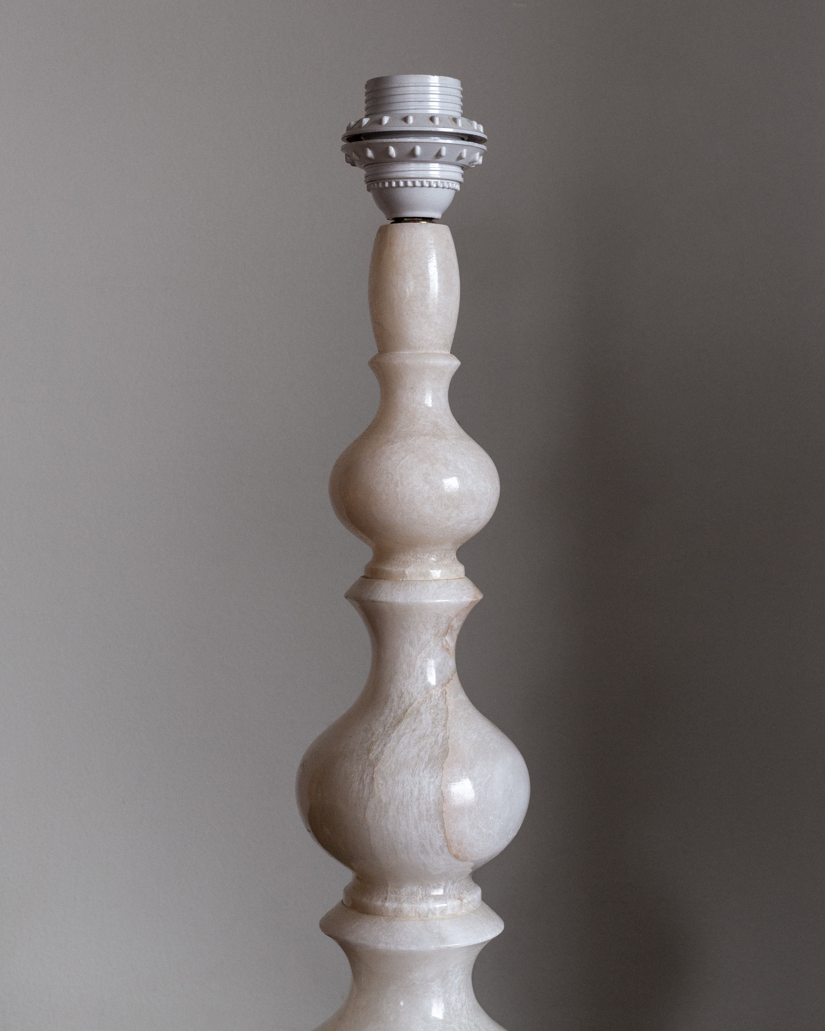 Italian Alabaster Table Lamp