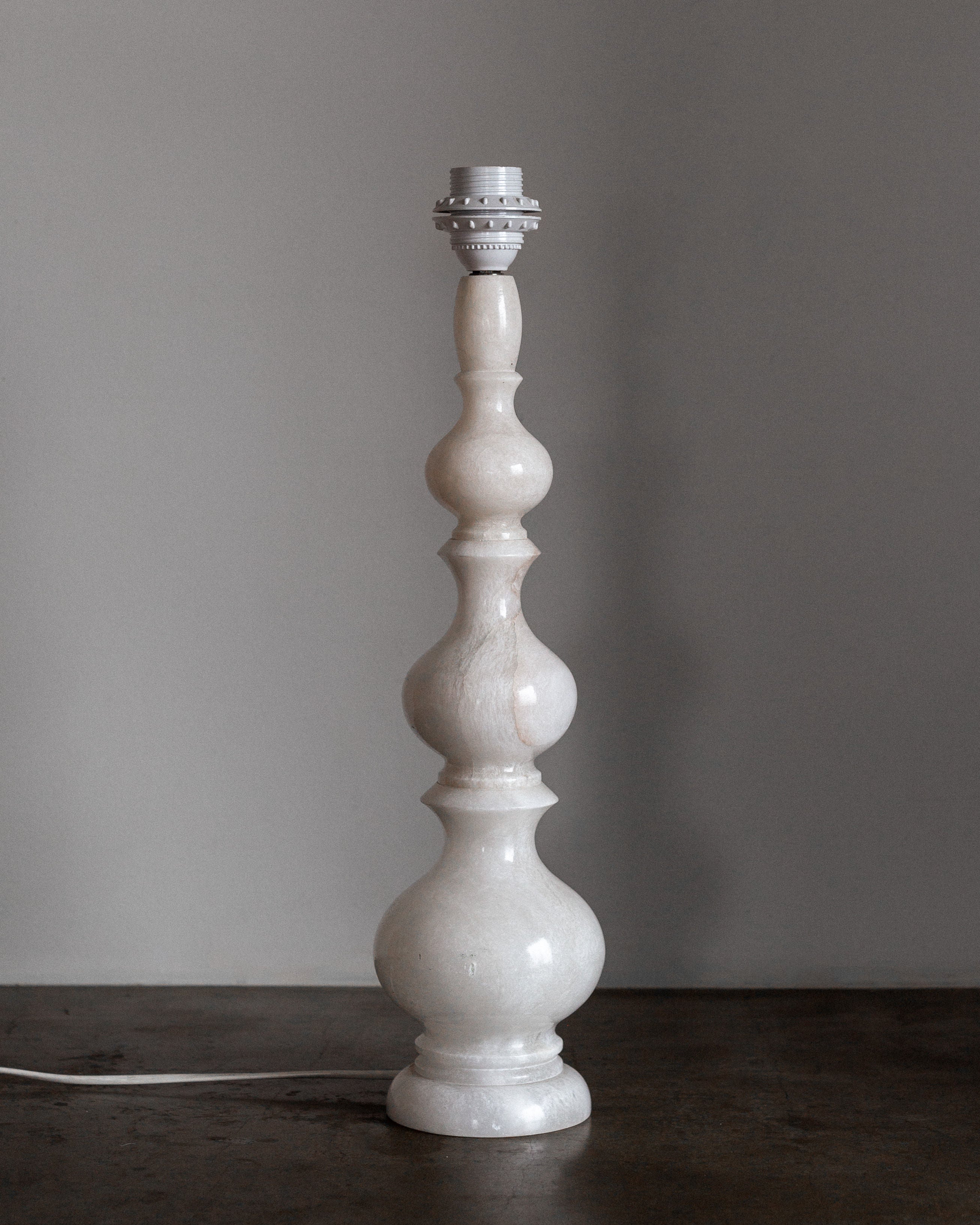 Italian Alabaster Table Lamp