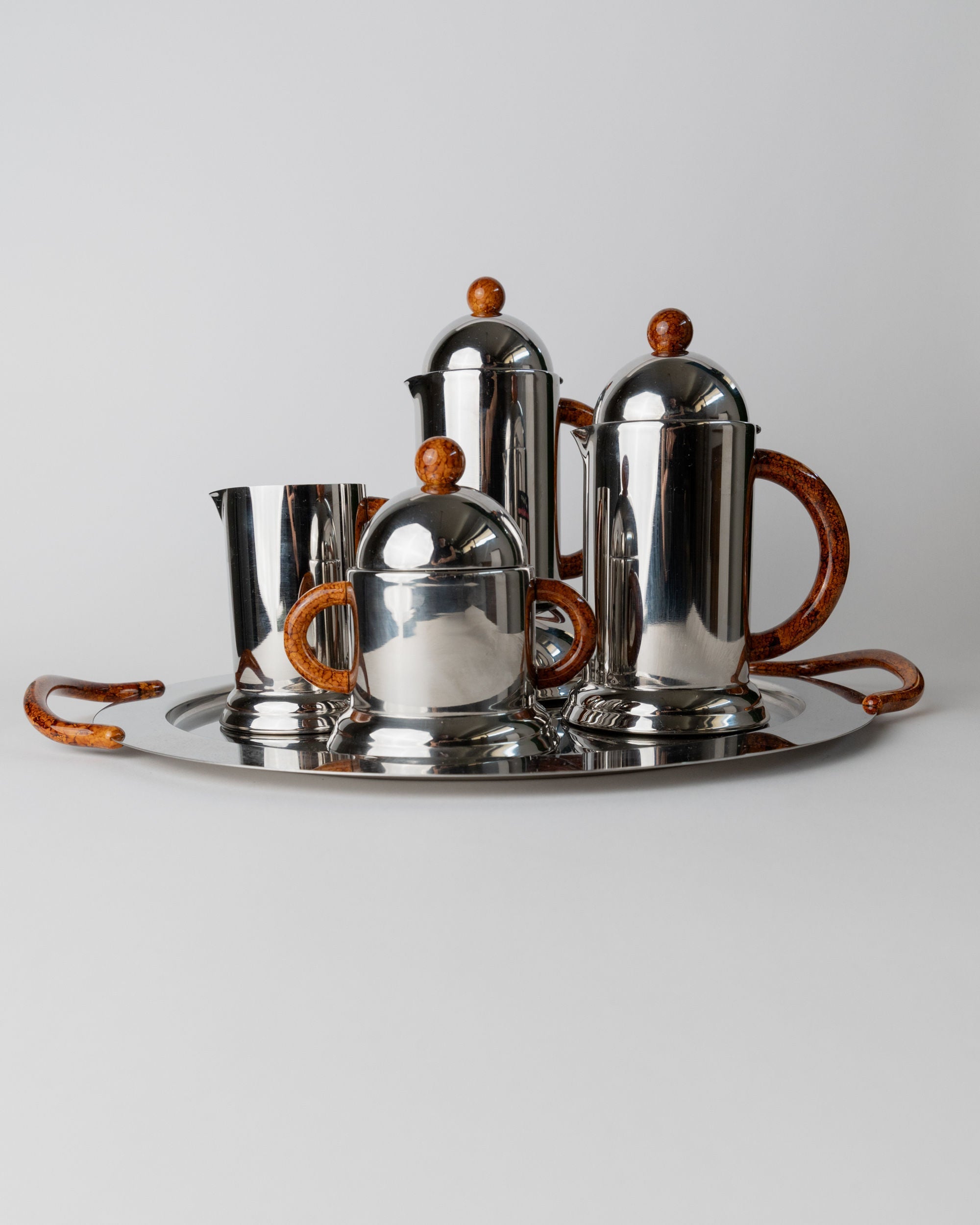 Coffee Set by INOXPRAN, Italy 1980s