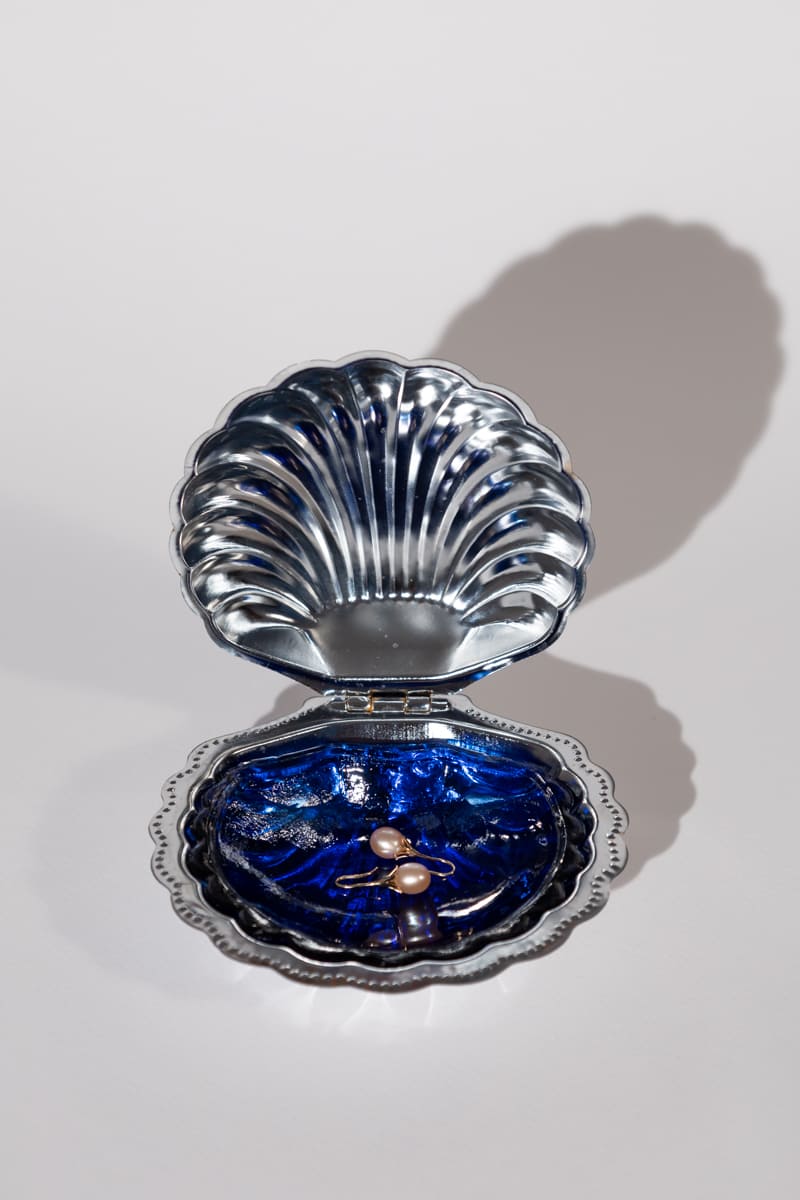 Silver Shell Dish