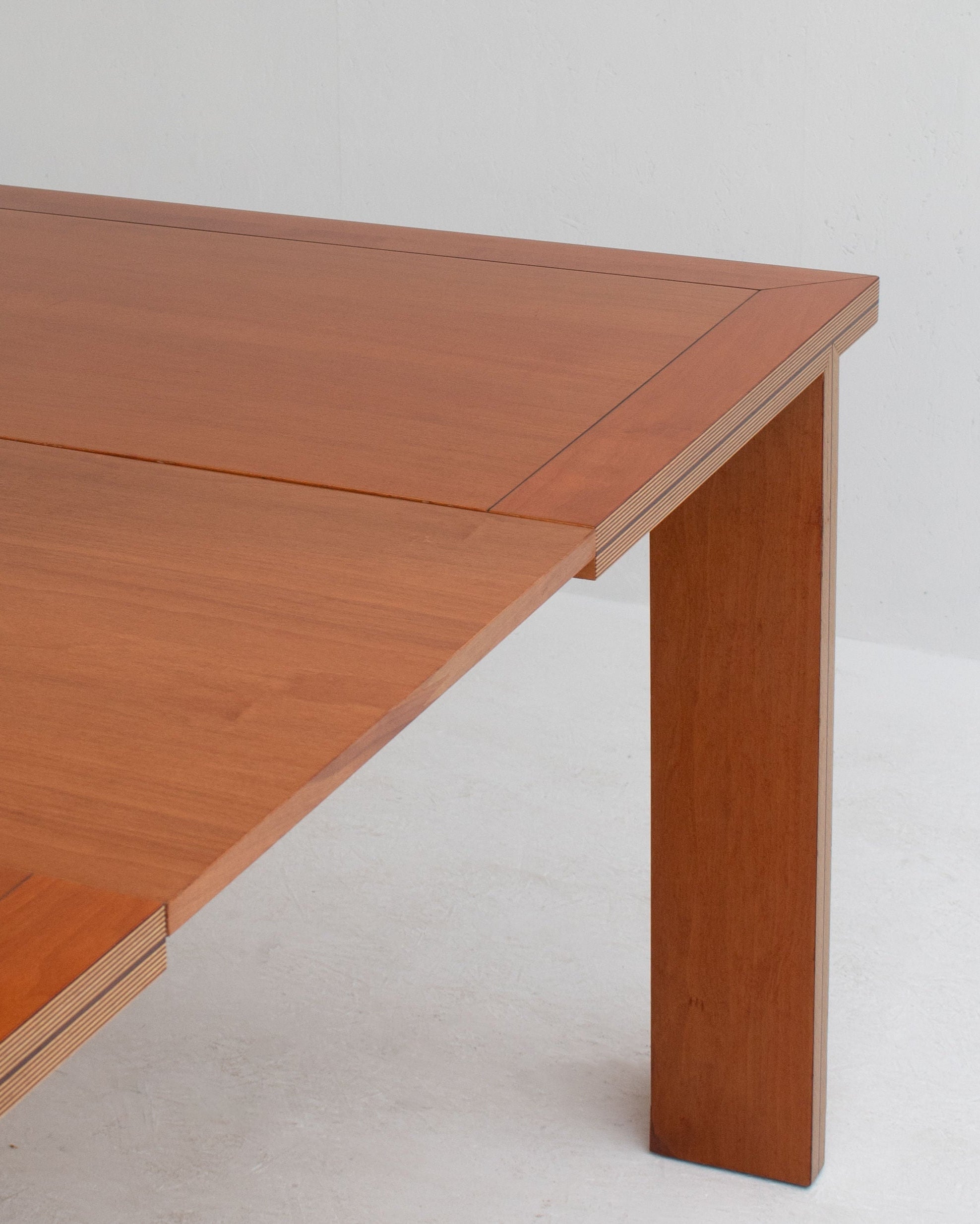 Vintage Dining Table Set with Armchairs
