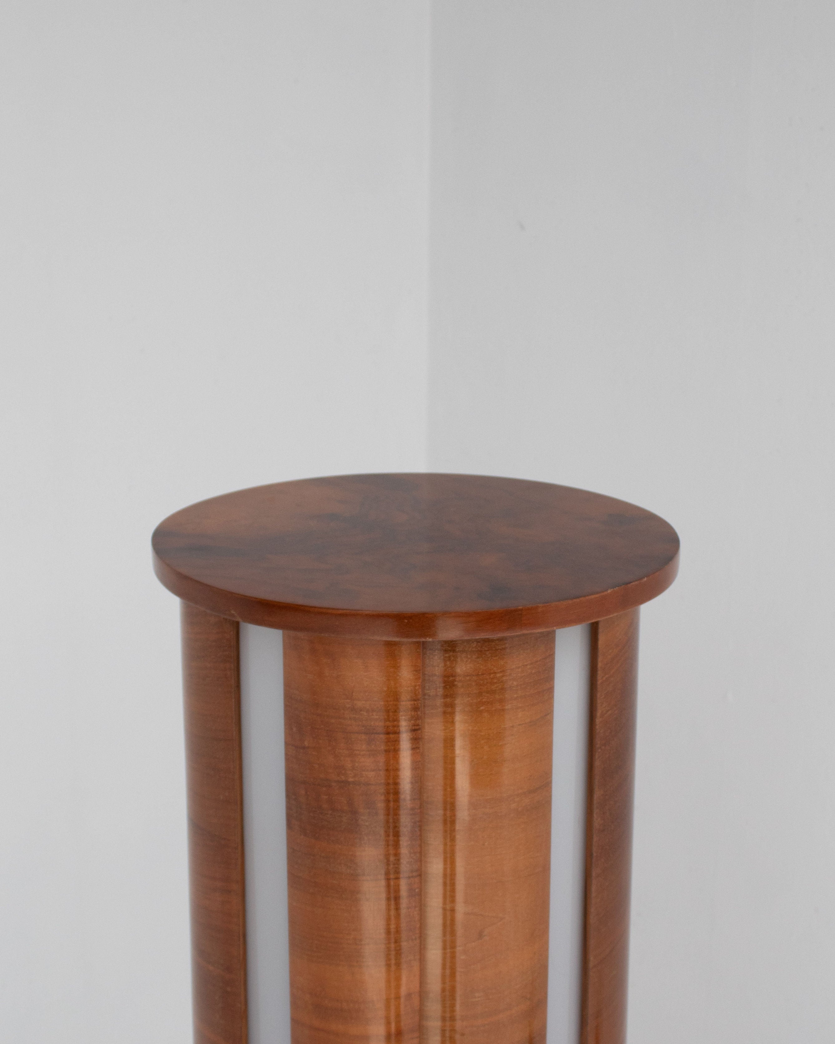 Art Deco Wooden Floor Lamp
