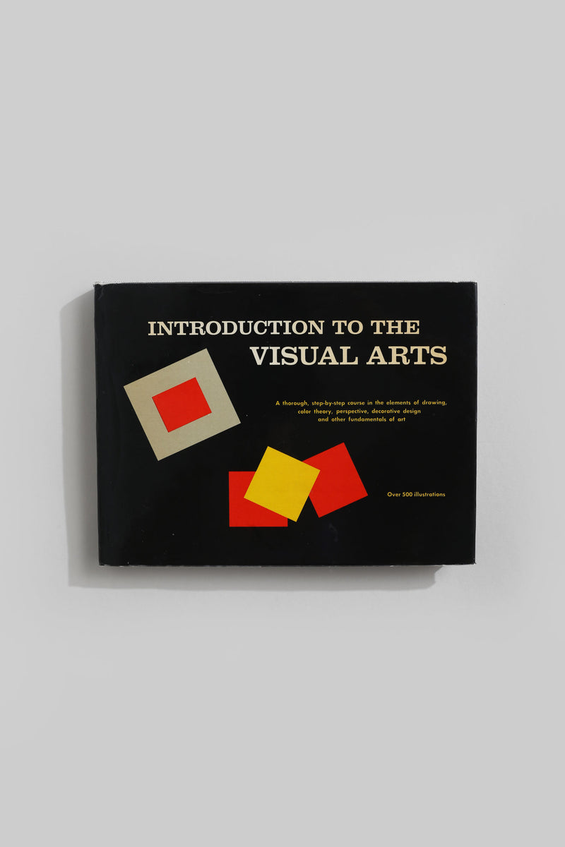 1968 Introduction to the Visual Arts textbook with geometric cover