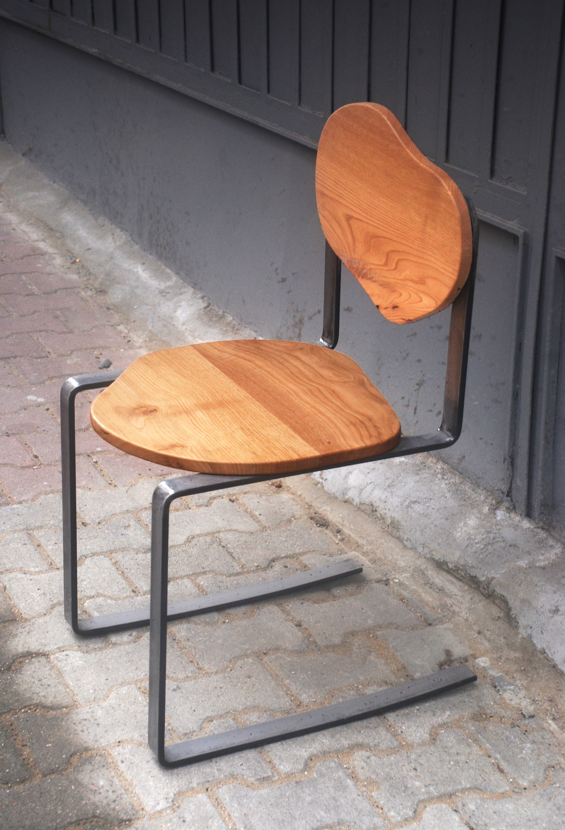 'Carmen Chair' in Chestnut Wood by ZAROLAT Studio