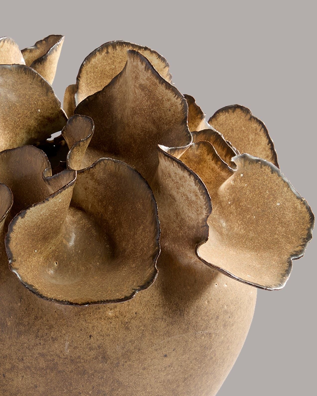 Large Vase of Organic Form by Deirdre Burnett