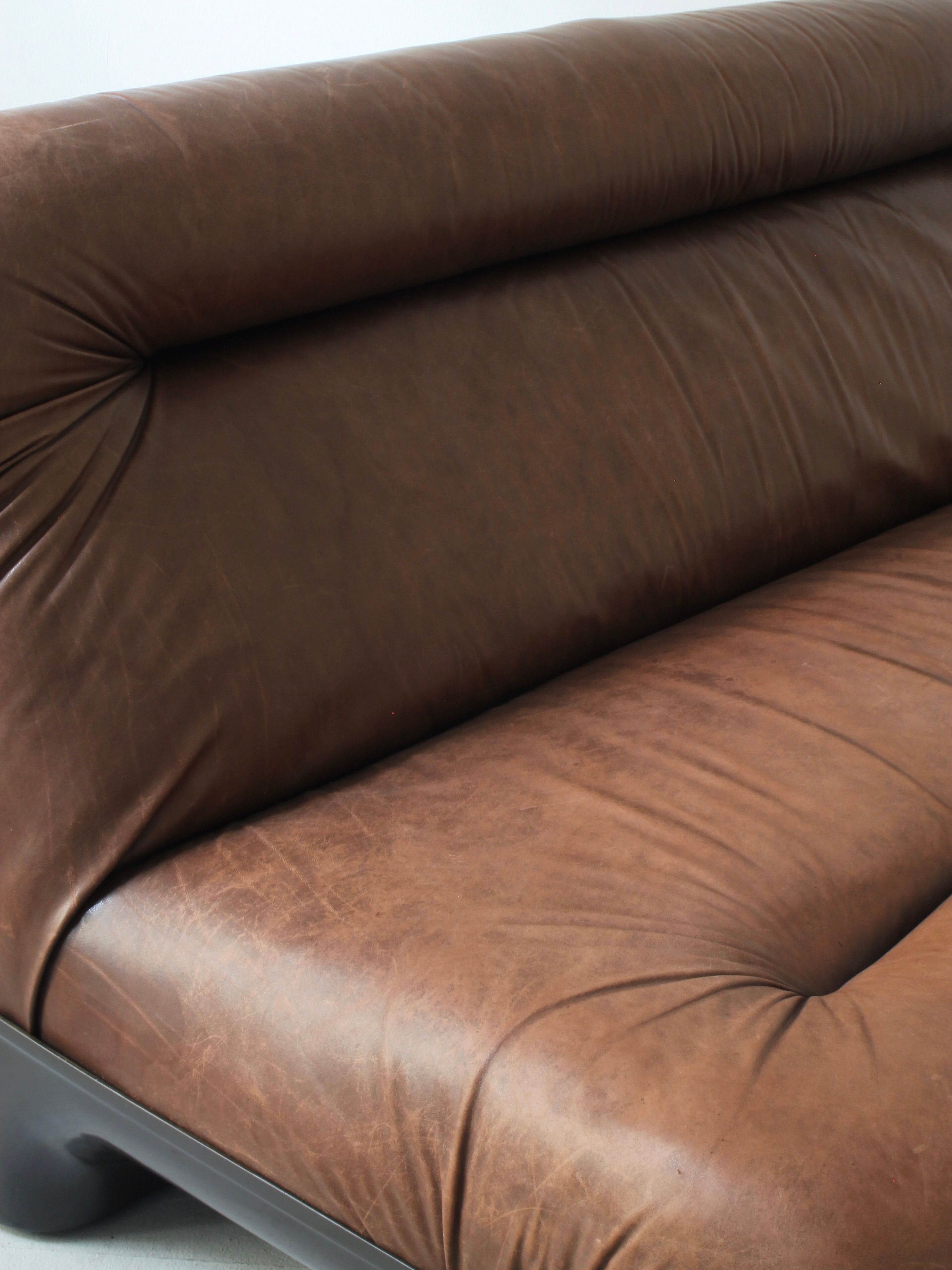 Leather Sofa by Gerd Lange