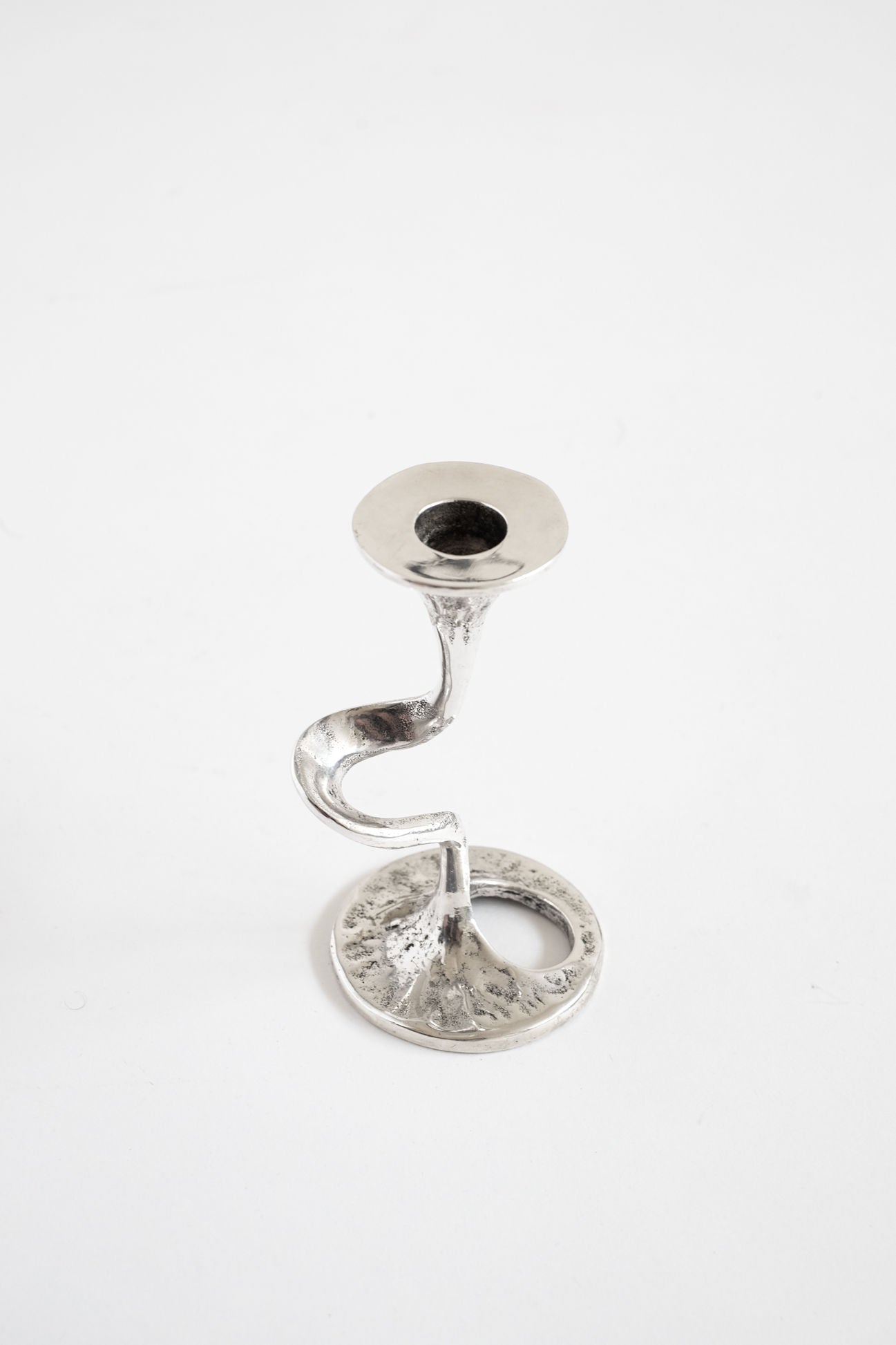 Silver-Plated Candle Holder Set 1950s