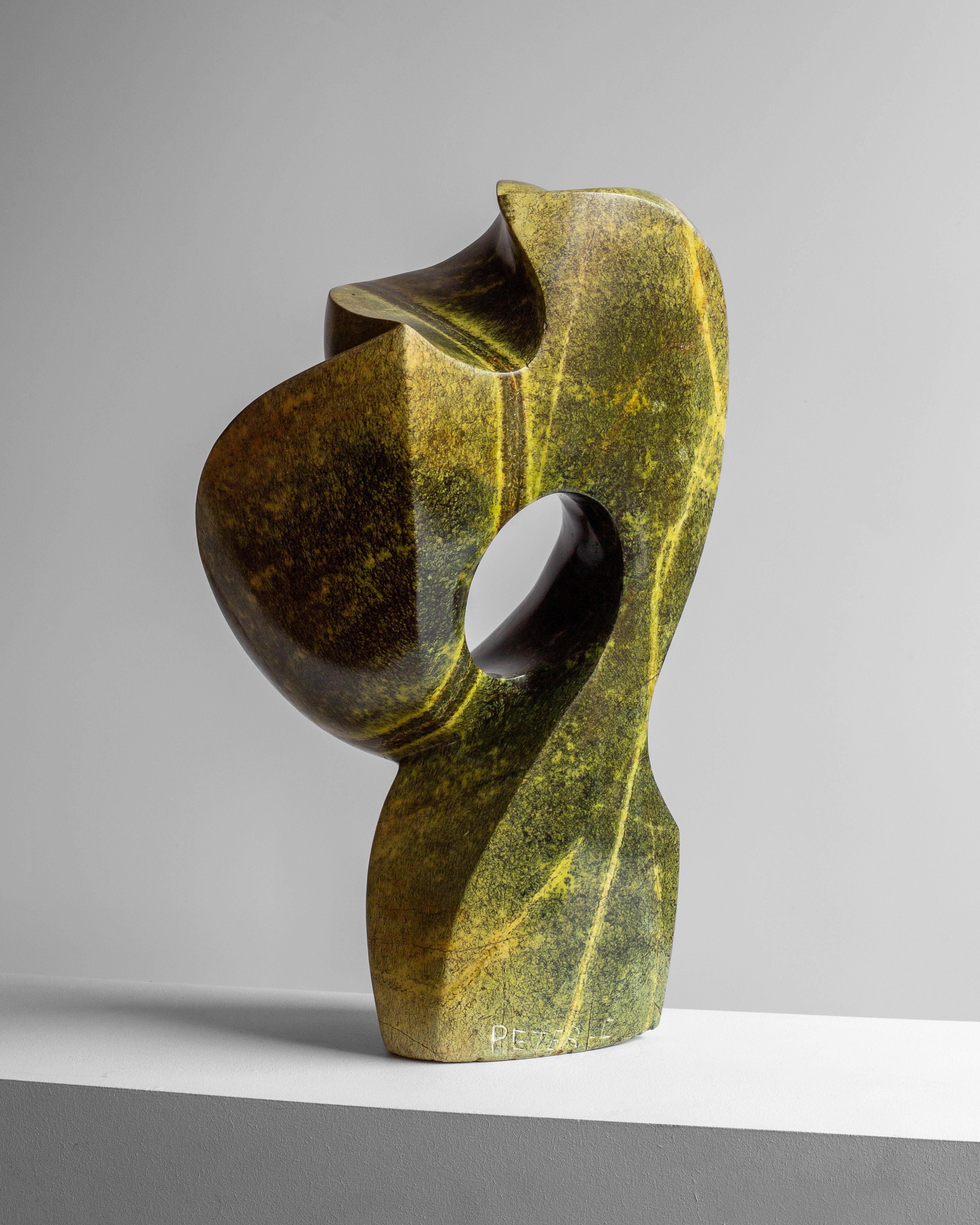 Abstract Stone Sculpture I by Spigel | The Oblist
