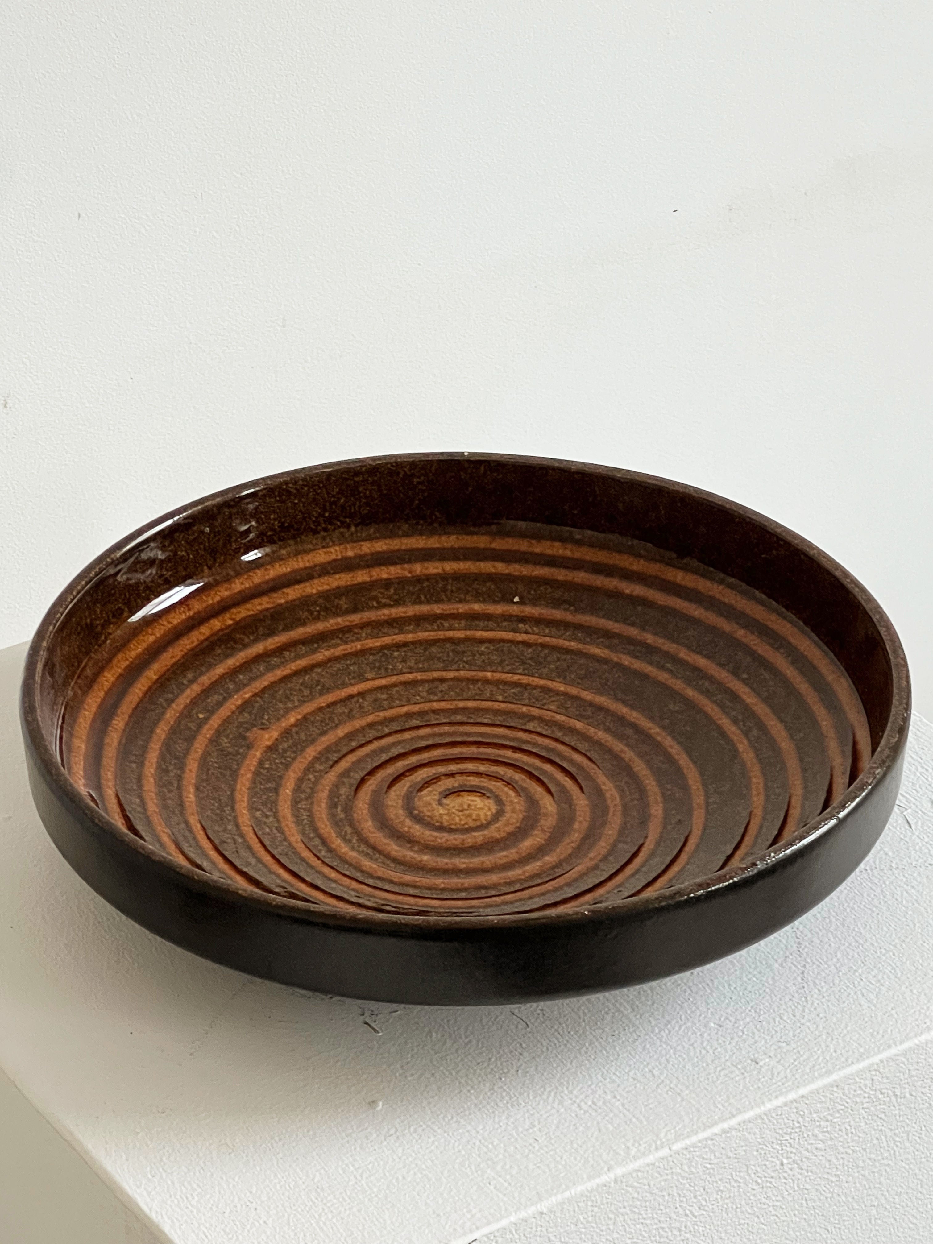 Spiral Ceramic Dish