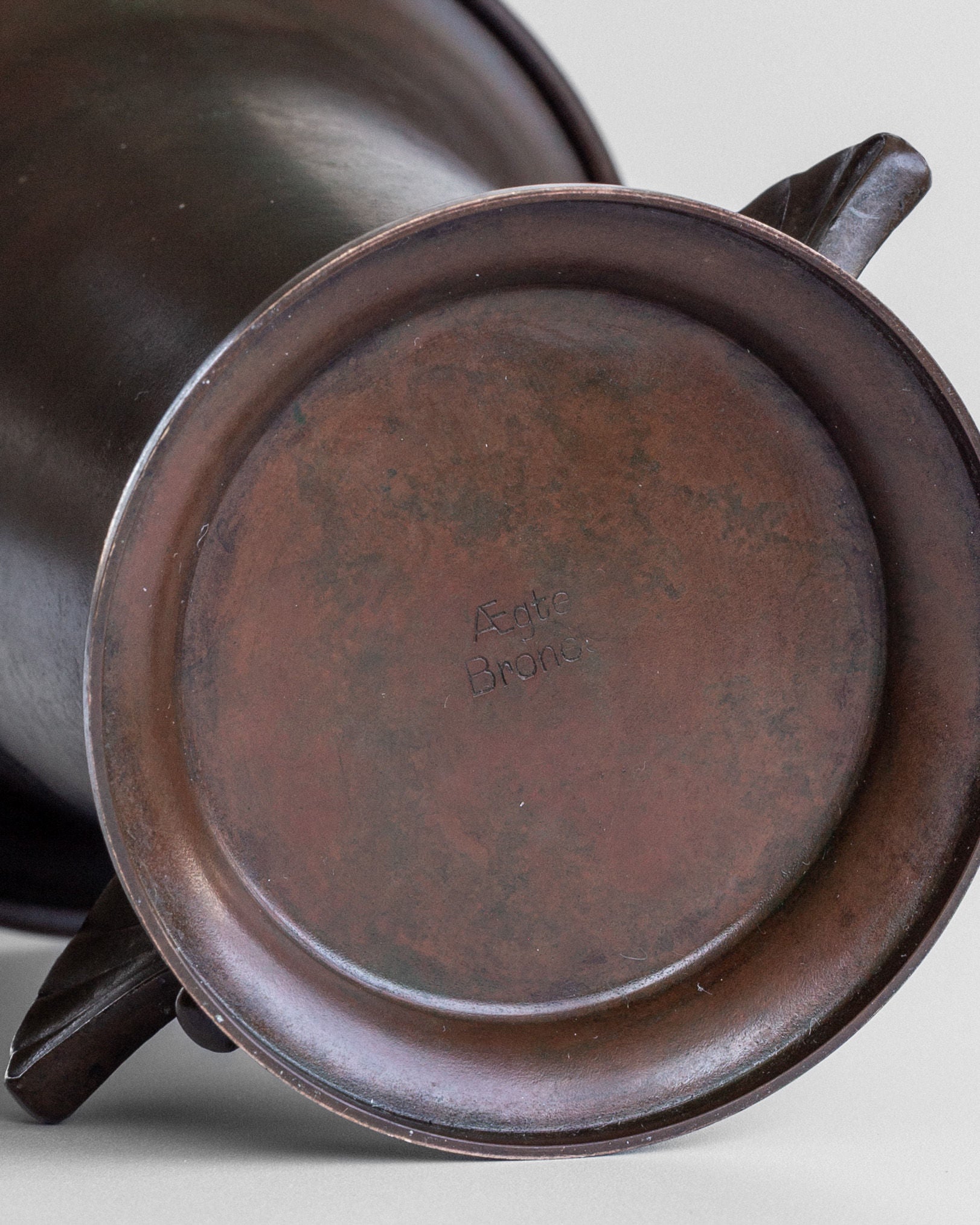 Danish Art Deco Bronze Vase, 1930s