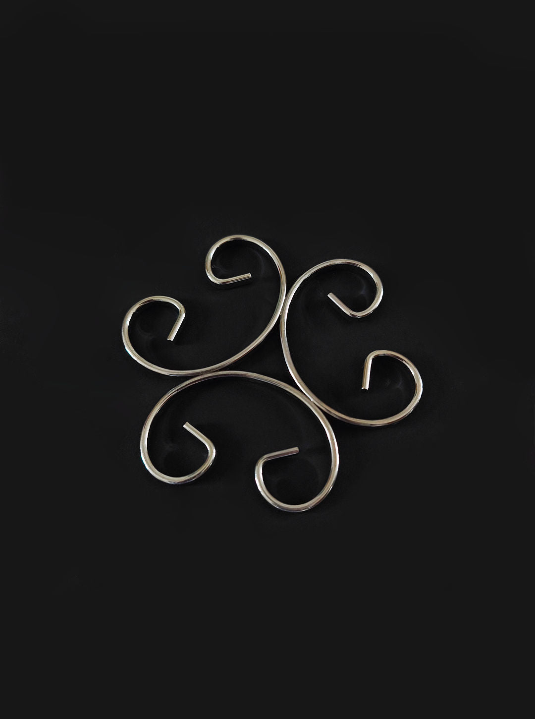 Pair of Swirling Table Mats, 70's