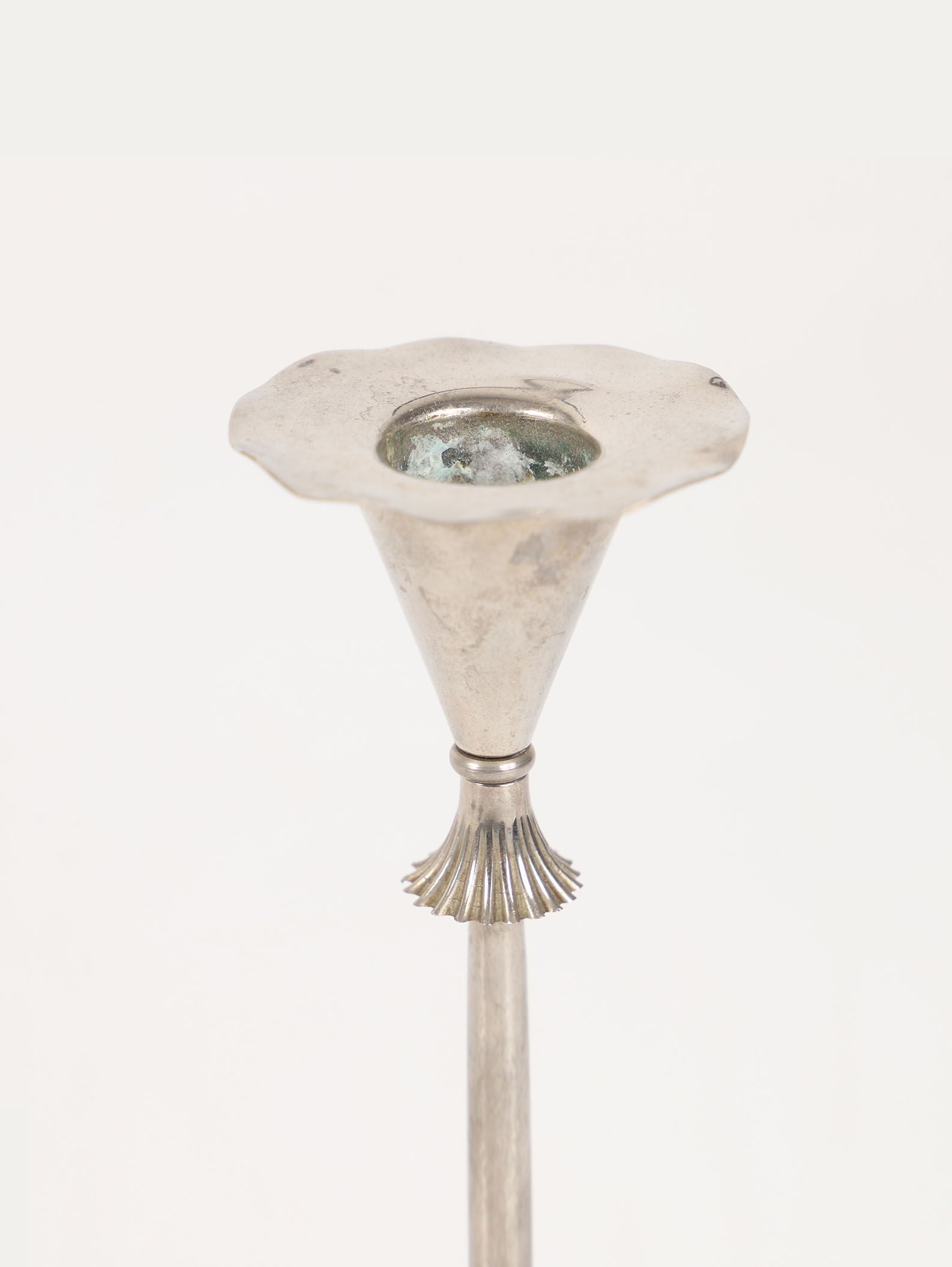 Four candlesticks by O. H. Lagerstedt for Skultuna, 20th century