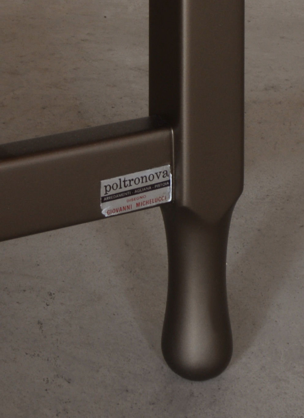 Torbecchia Chair by Giovanni Michelucci for Poltronova, ca 1965