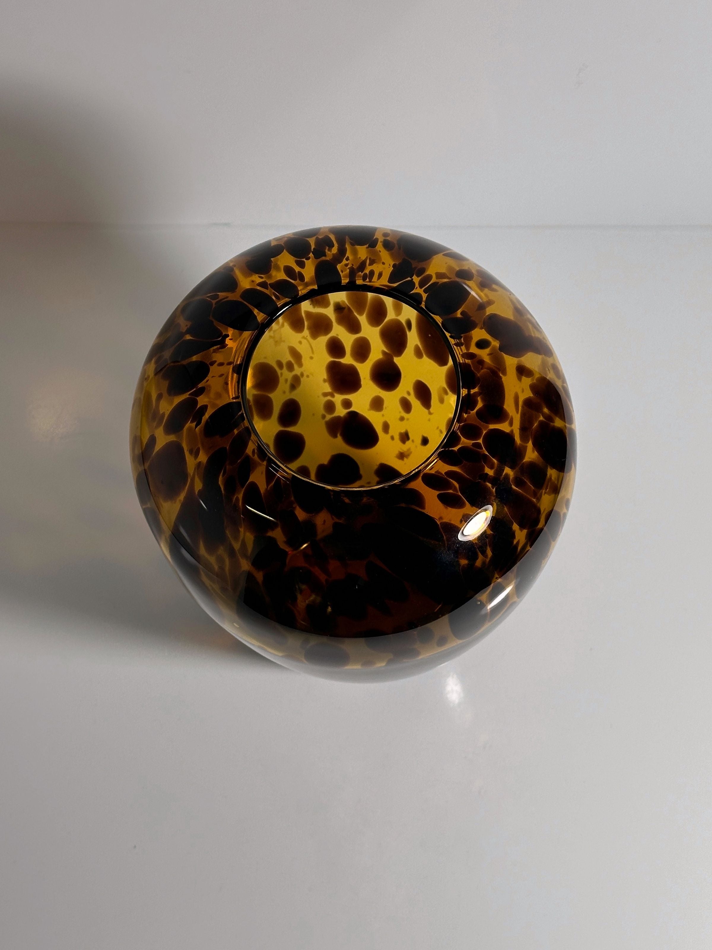 Tortoise Vase in Murano Glass, 1960s