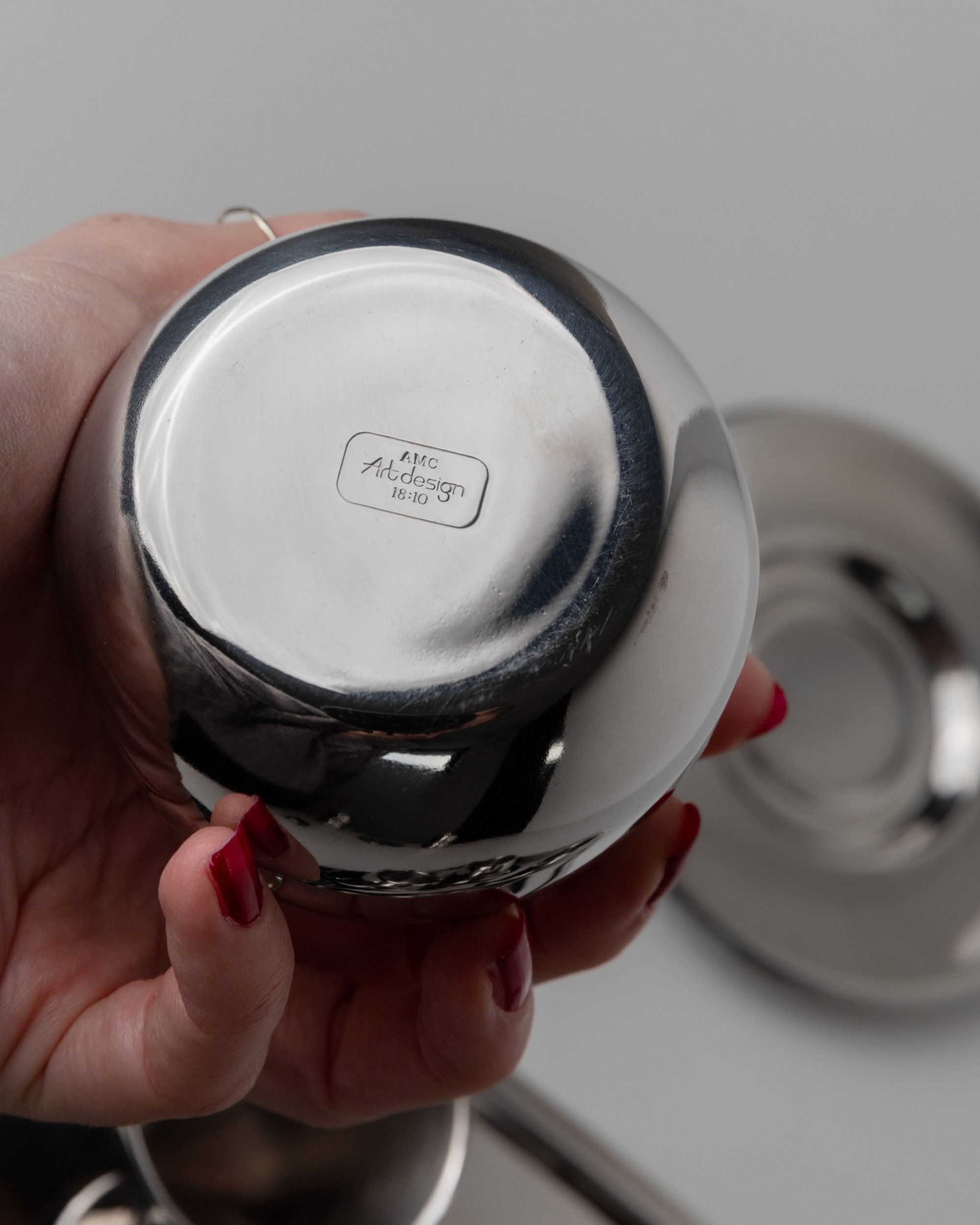 AMCステンレススチール セット Coffee set by AMC 70s by Bottega Jacobs | The Oblist