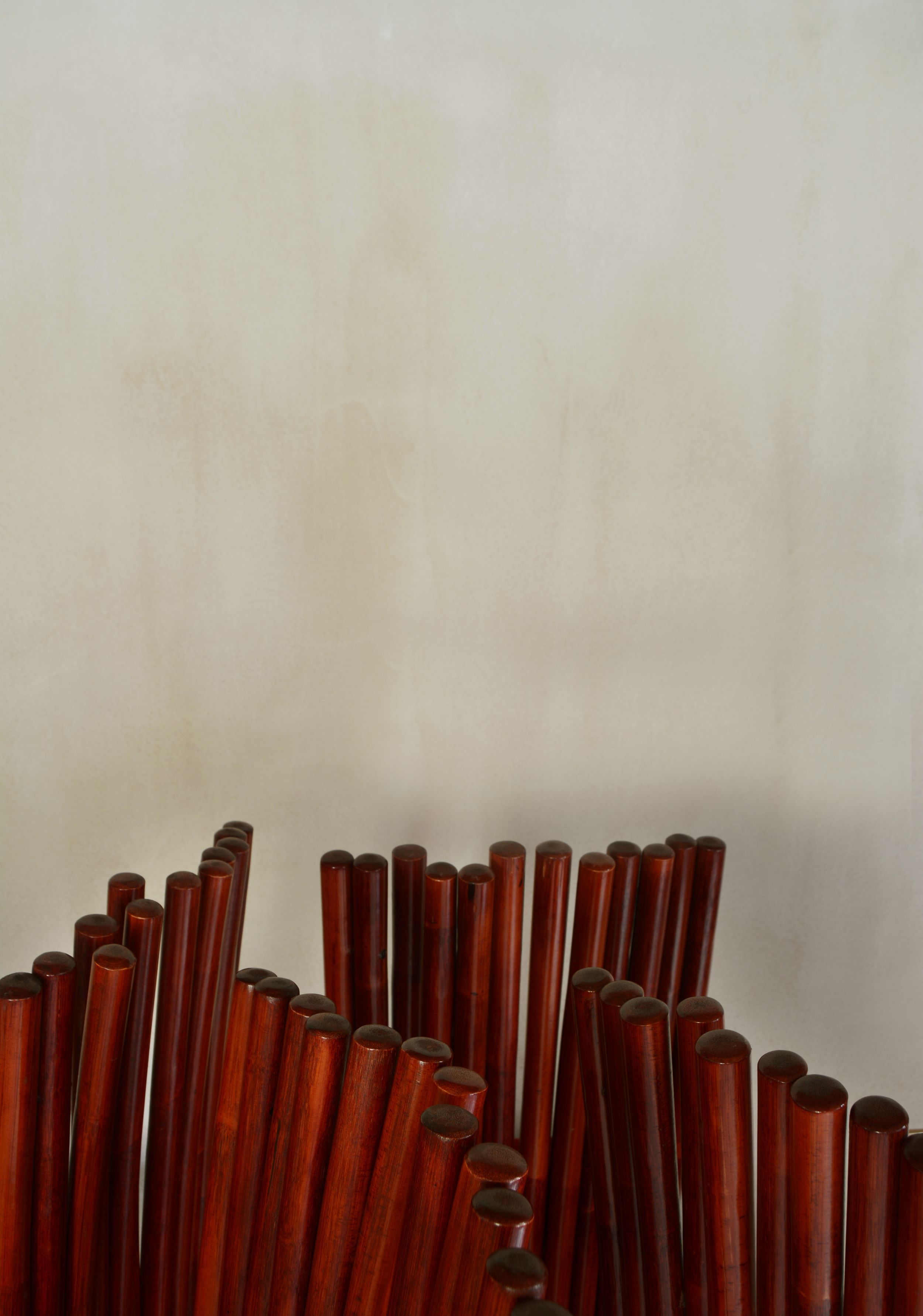 Set of 4 Vivai del Sud Chairs, ca 1970s