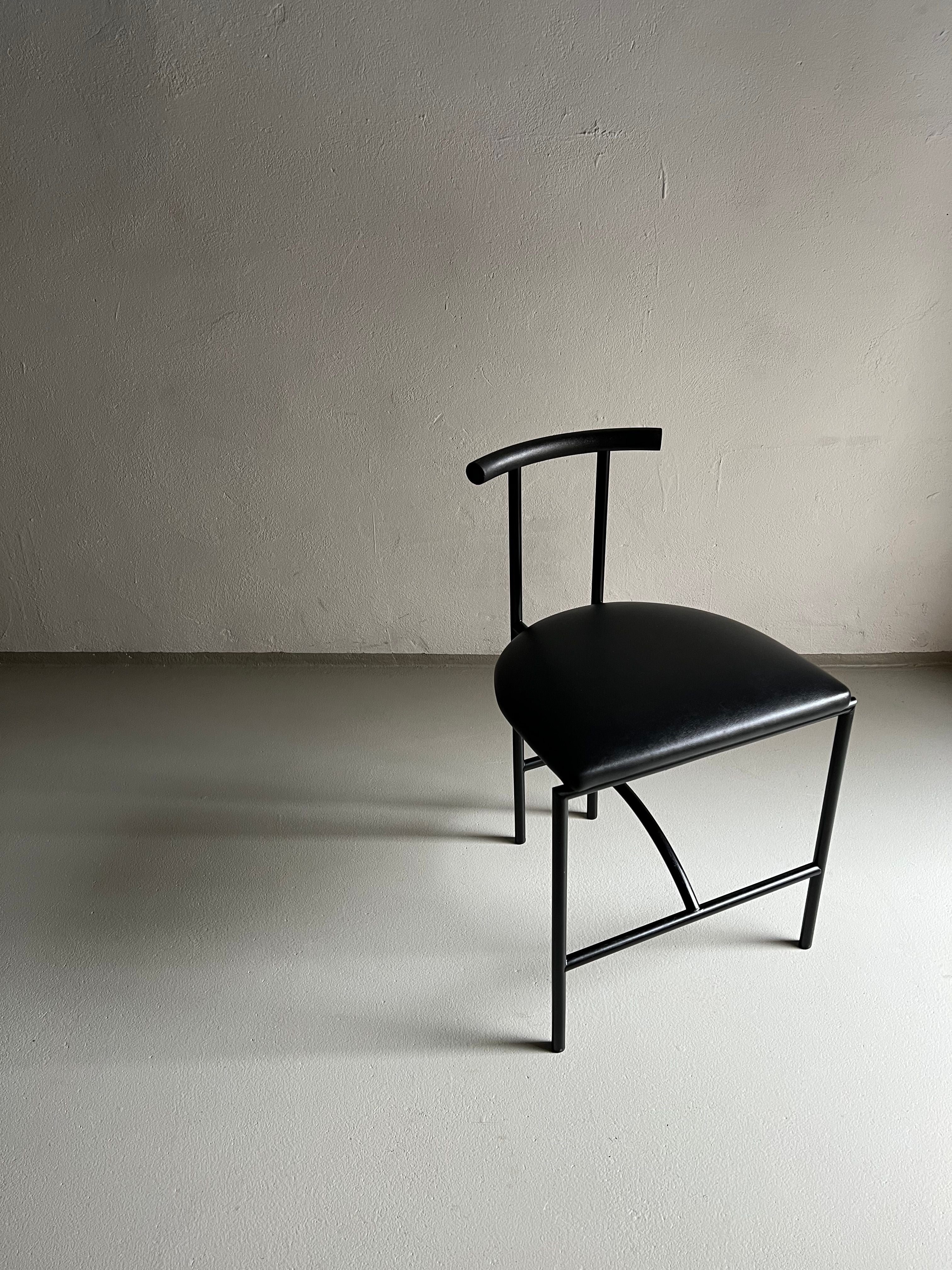 4 Postmodern Tokyo Chair Rodney Kinsman Italy 1980s