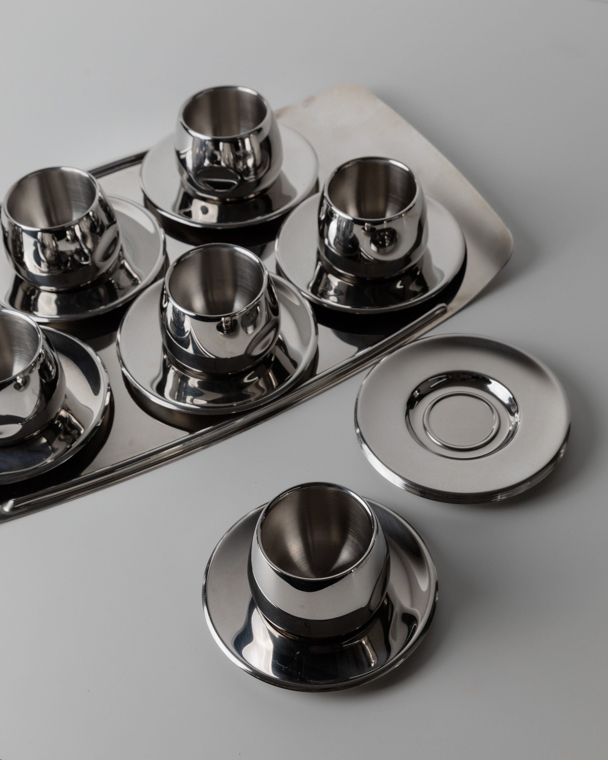 AMCステンレススチール セット Coffee set by AMC 70s by Bottega Jacobs | The Oblist