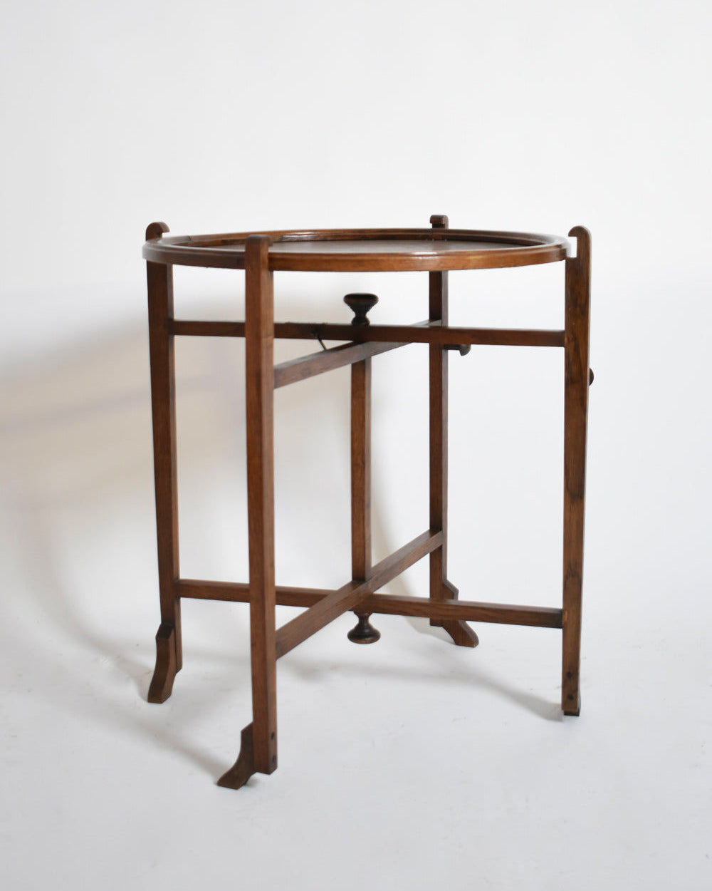 Oak Travel Game Table, 1910s.