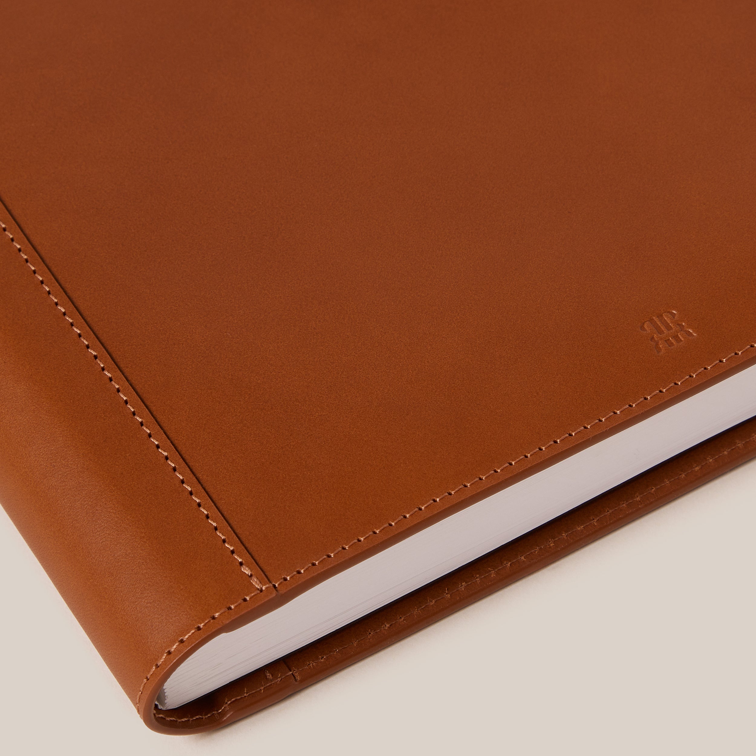 Leather Journal — side angle