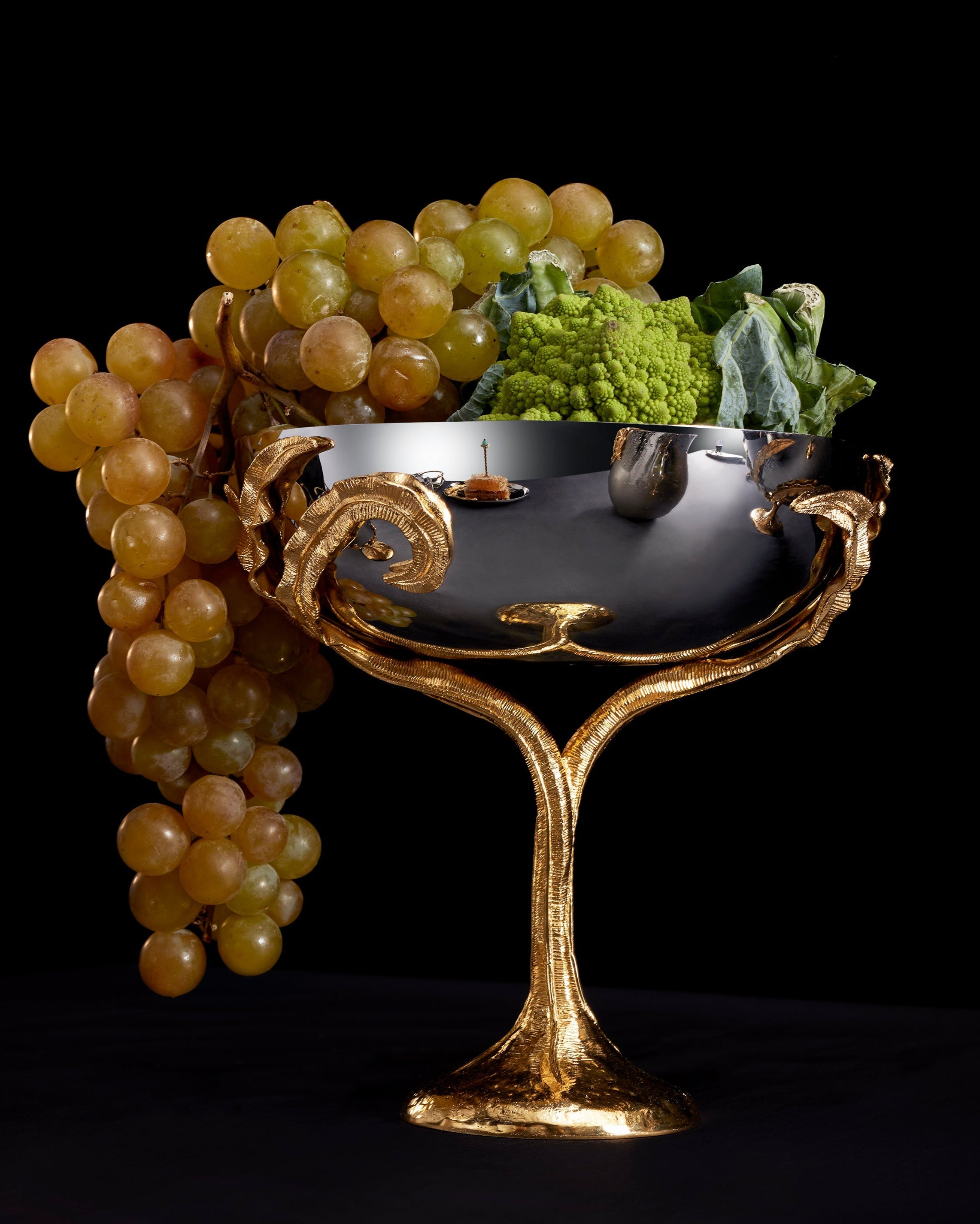 Fern Bowl on Stand