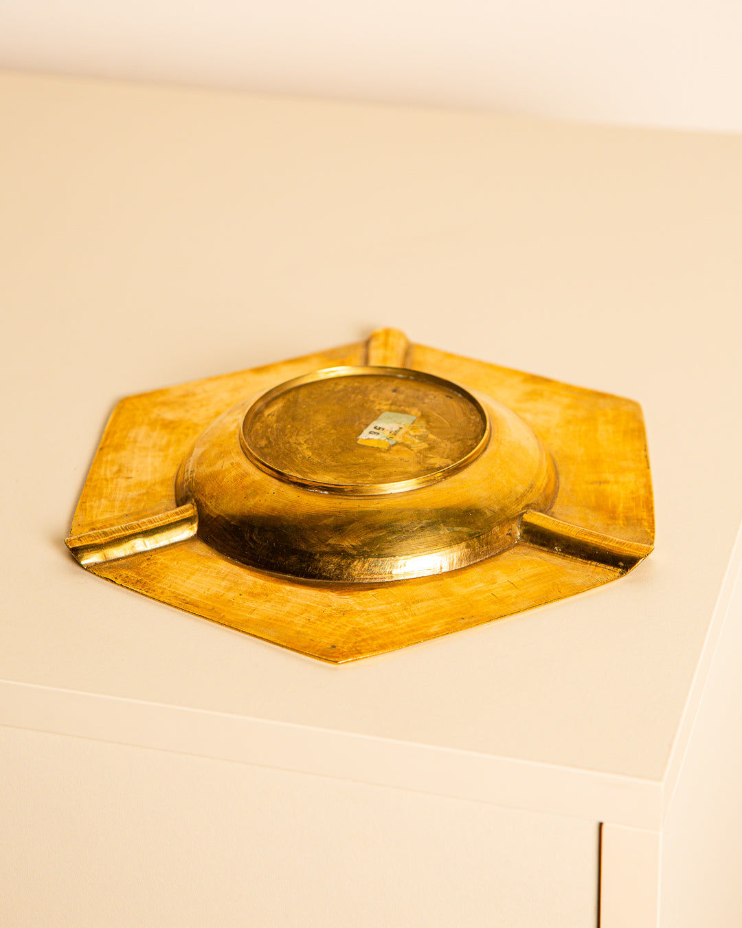 Italian Brass Ashtray 60's